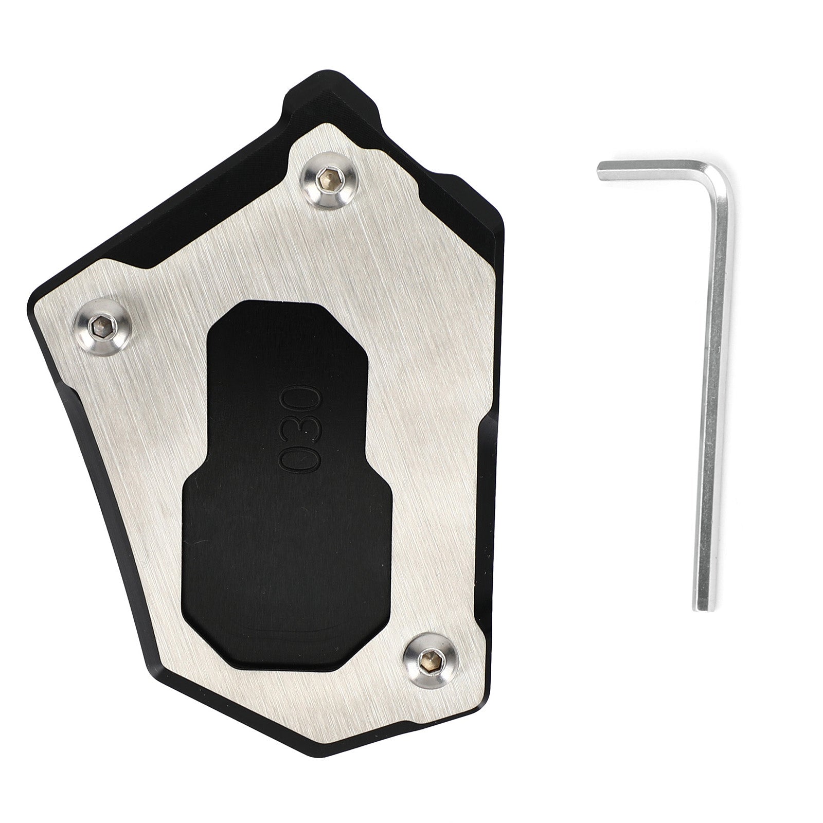 Przedłużenie stojaka bocznego CNC Podpórka powiększająca płyta do BMW R1200GS ADV LC 14-16 Generic