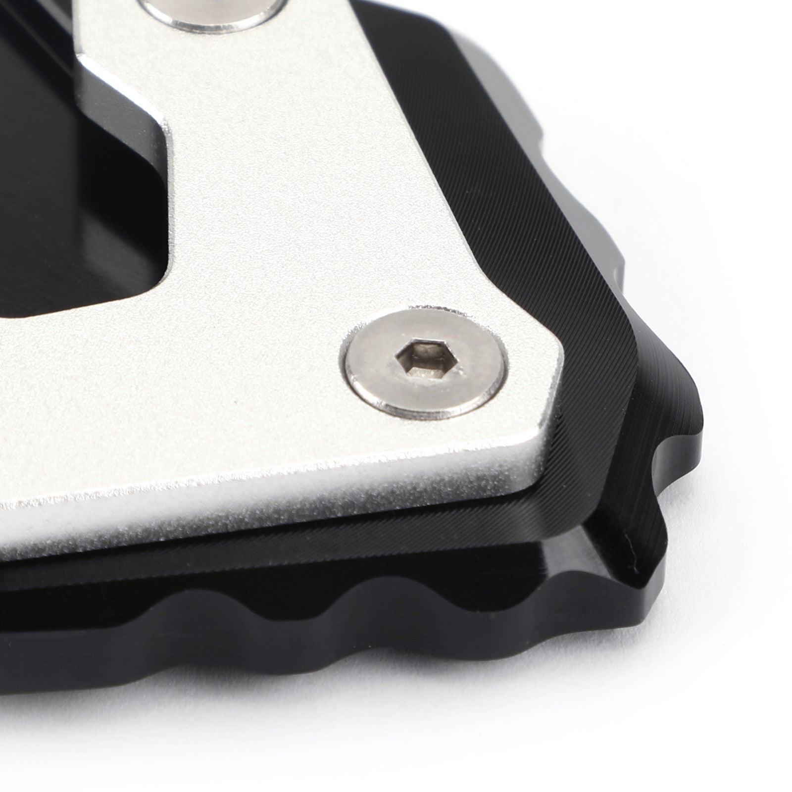 Motorcycle CNC Zijstandaard Uitbreiding Kickstand Vergroter Plaat voor BMW F750GS 2018-2019 Generiek