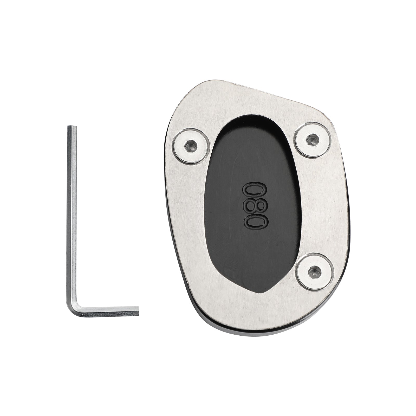 Staffa Piastra Ingranditrice Cavalletto Laterale per Triumph Speed Twin 1200 Thruxton 1200 Generic