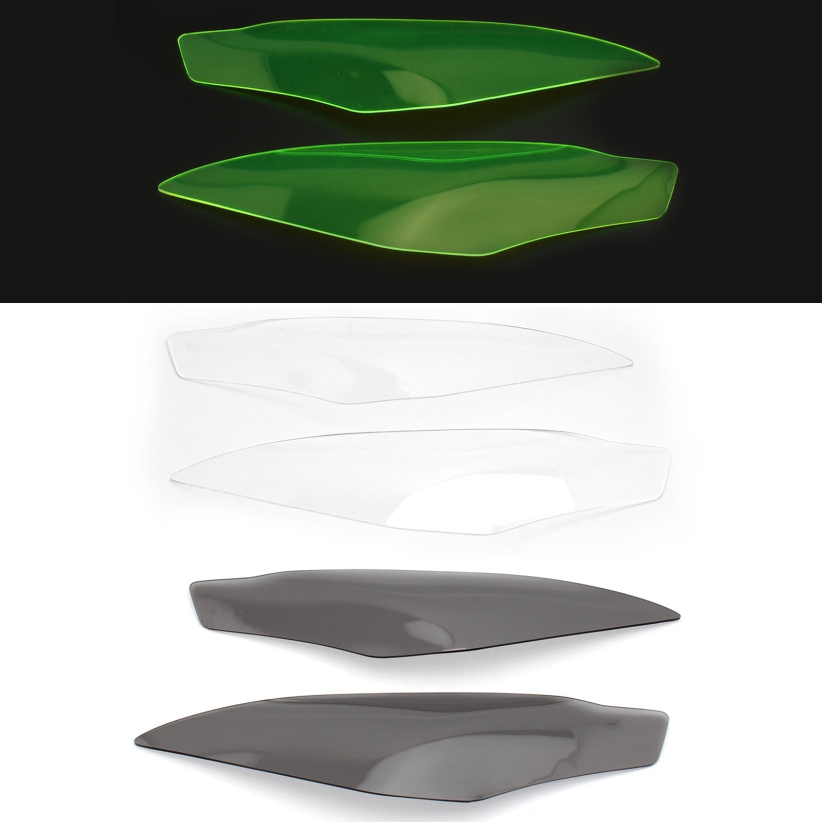 Ochrona przednich obiektywu latarni morskiej dla Kawasaki Ninja 1000 Z1000SX 17-20 Ogólny dym