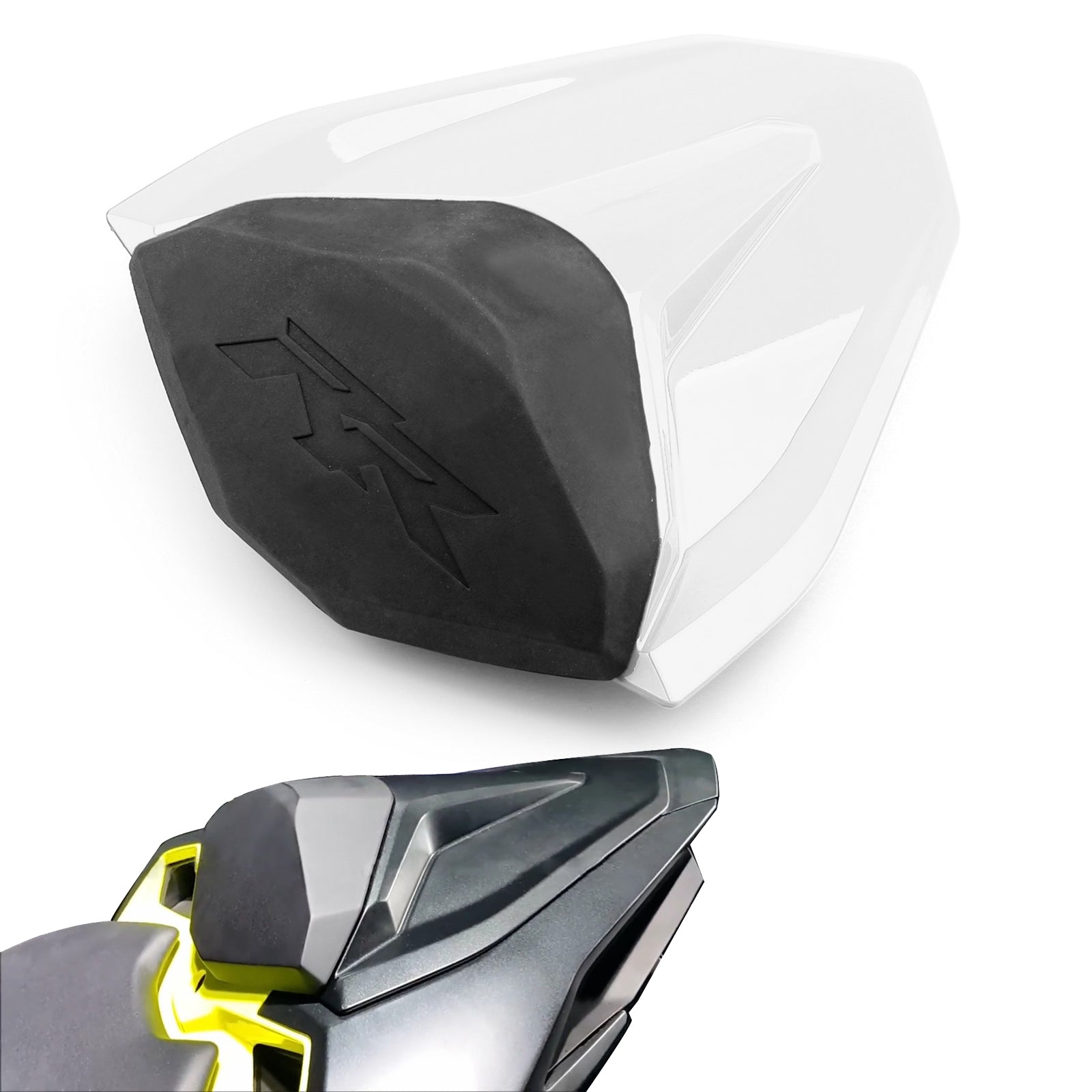 Housse de siège arrière pour passager de moto en plastique ABS pour Honda CBR250RR 2017 générique