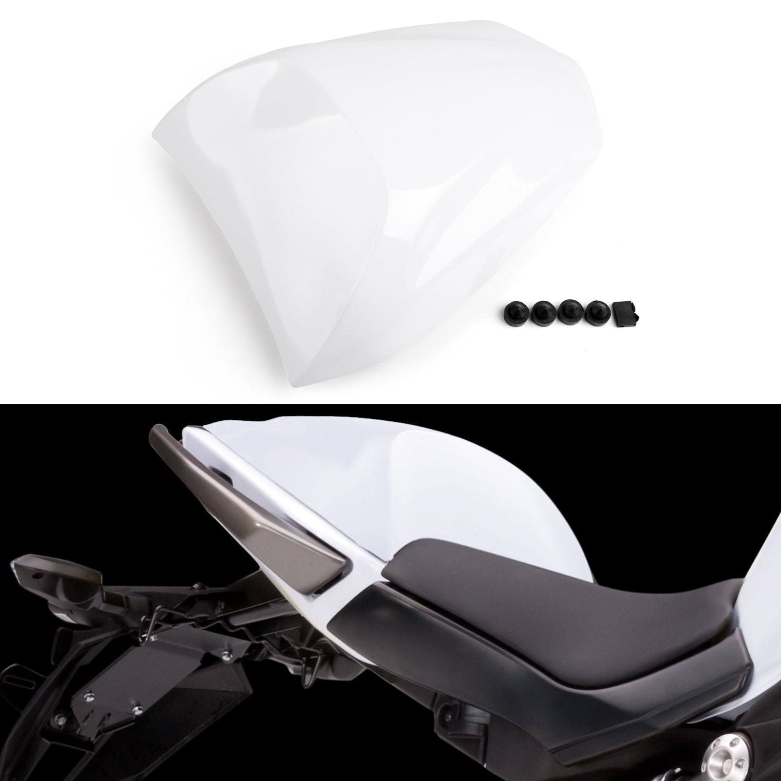 Capot de couverture de siège passager arrière pour Kawkasaki NINJA 650 ER6F ER6N 400 générique