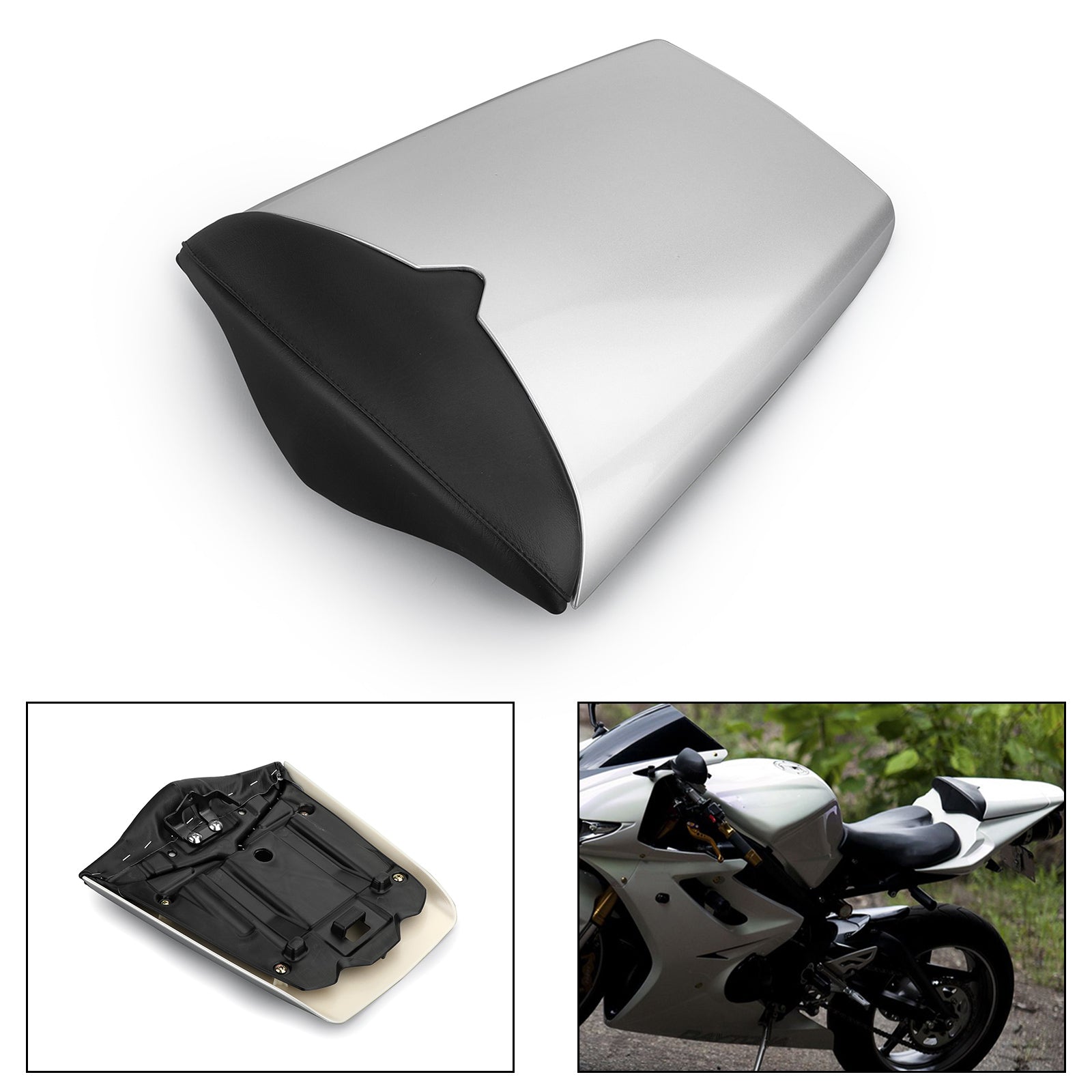 2006-2012 Triumph Daytona 675 Housse de carénage de capot de selle passager arrière
