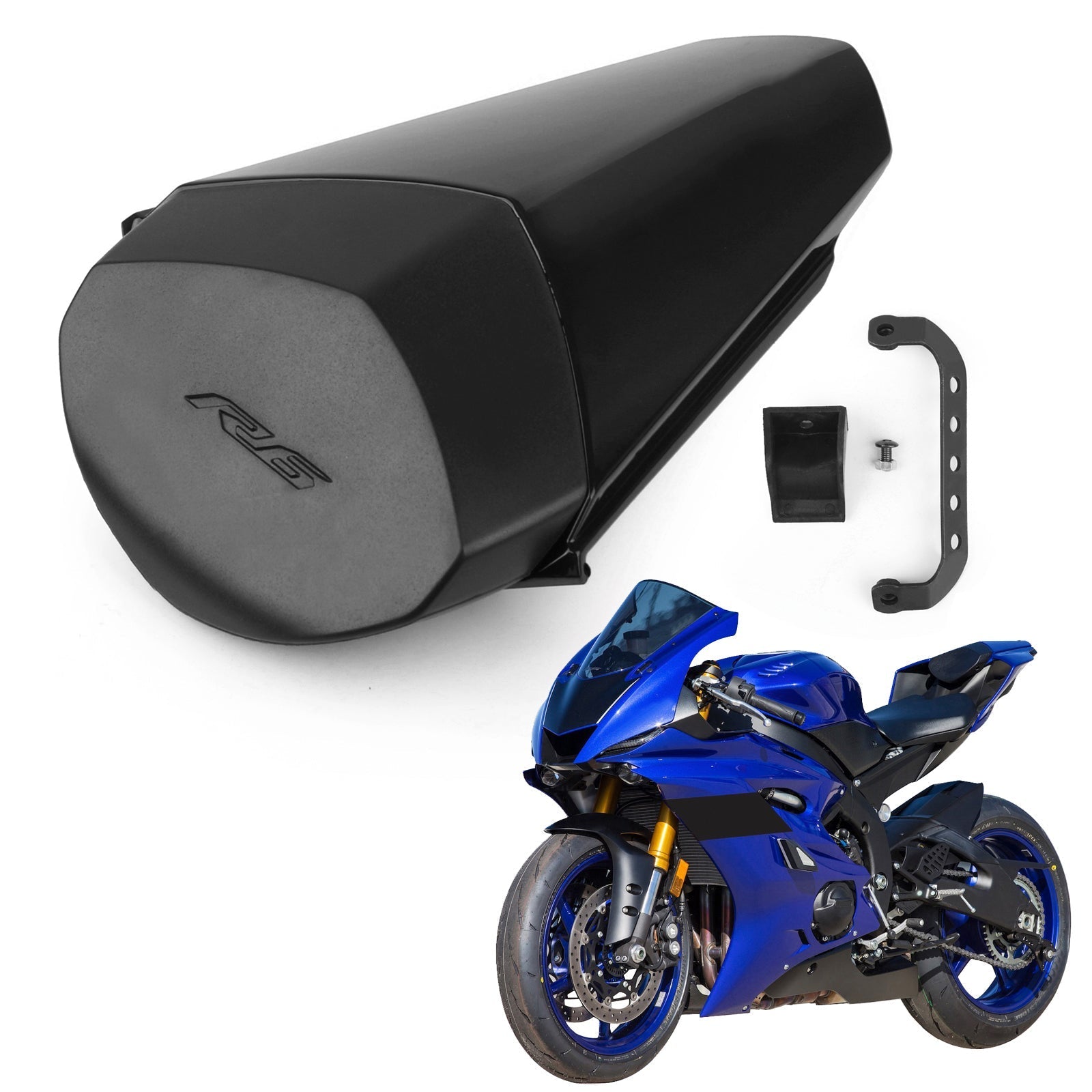 Couverture de carénage de capot de siège passager arrière pour 2017-2019 Yamaha YZF-R6 YZF R6 générique