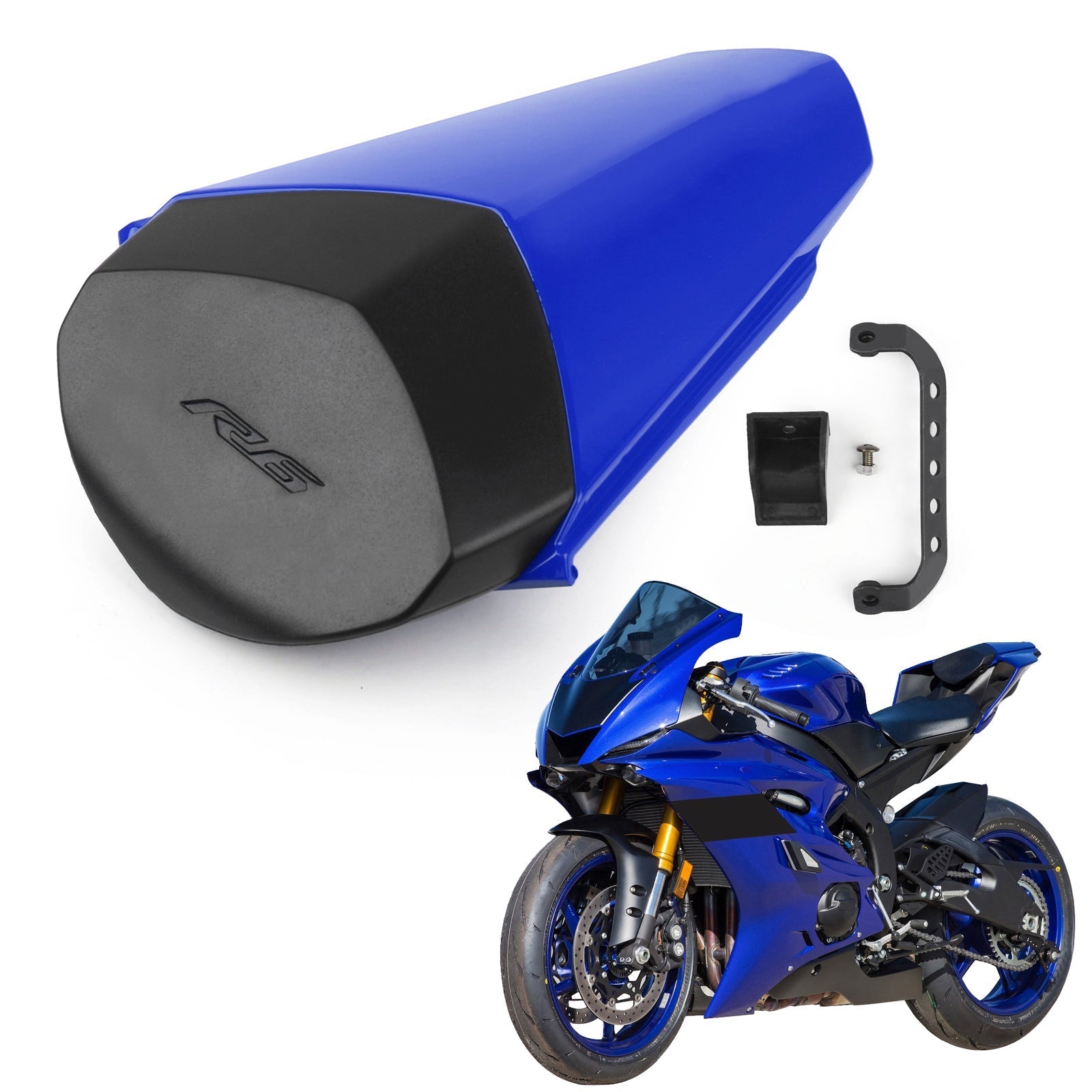Couverture de carénage de capot de siège passager arrière pour 2017-2019 Yamaha YZF-R6 YZF R6 générique