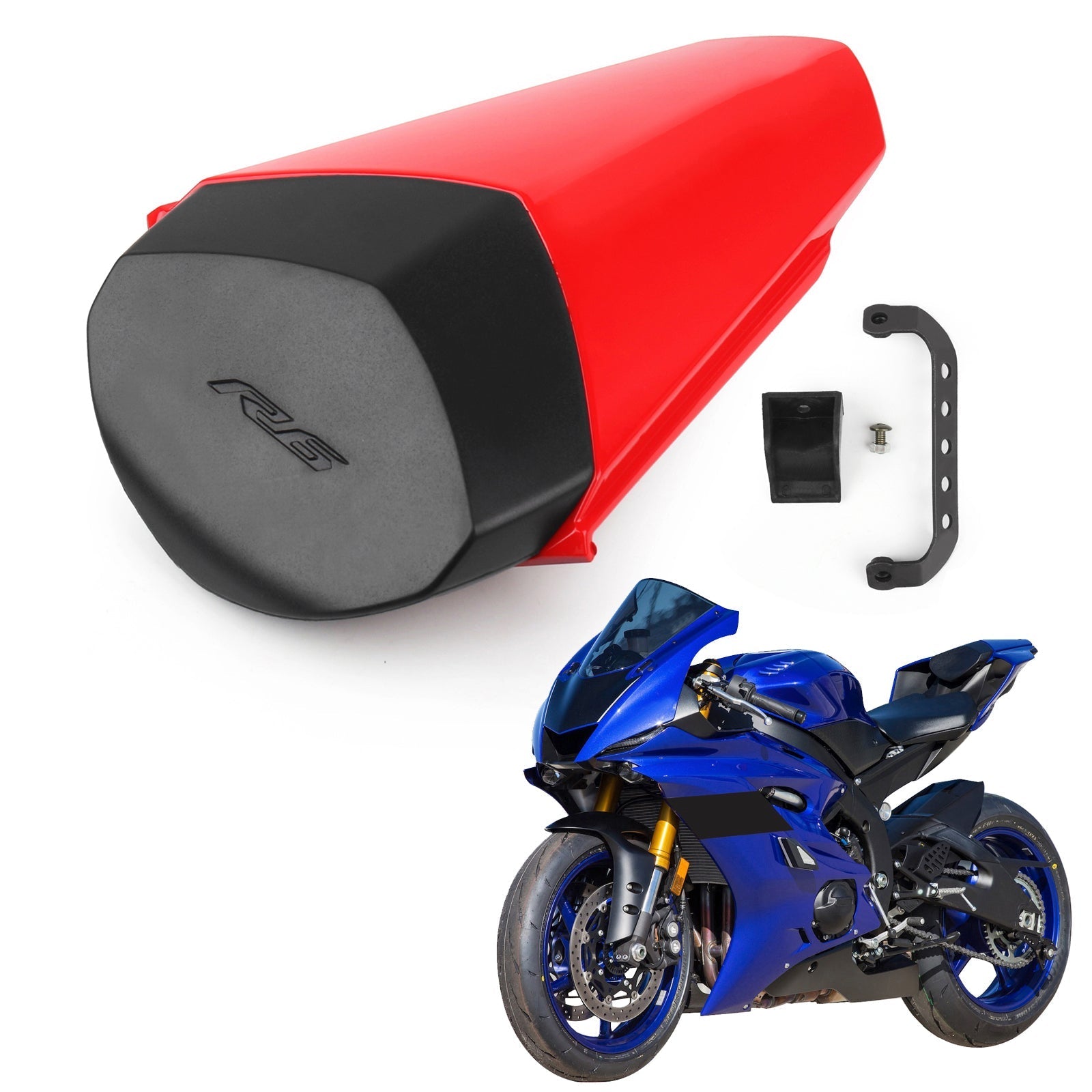 Couverture de carénage de capot de siège passager arrière pour 2017-2019 Yamaha YZF-R6 YZF R6 générique