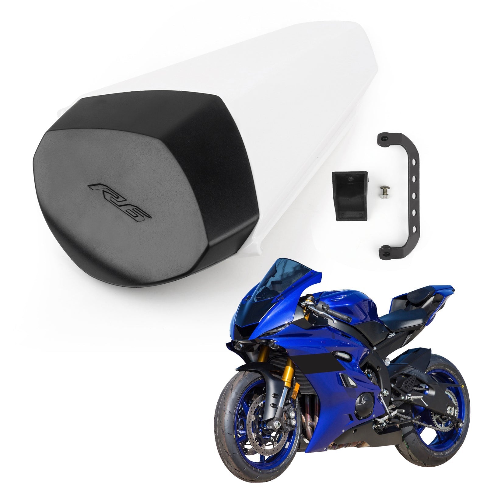Couverture de carénage de capot de siège passager arrière pour 2017-2019 Yamaha YZF-R6 YZF R6 générique