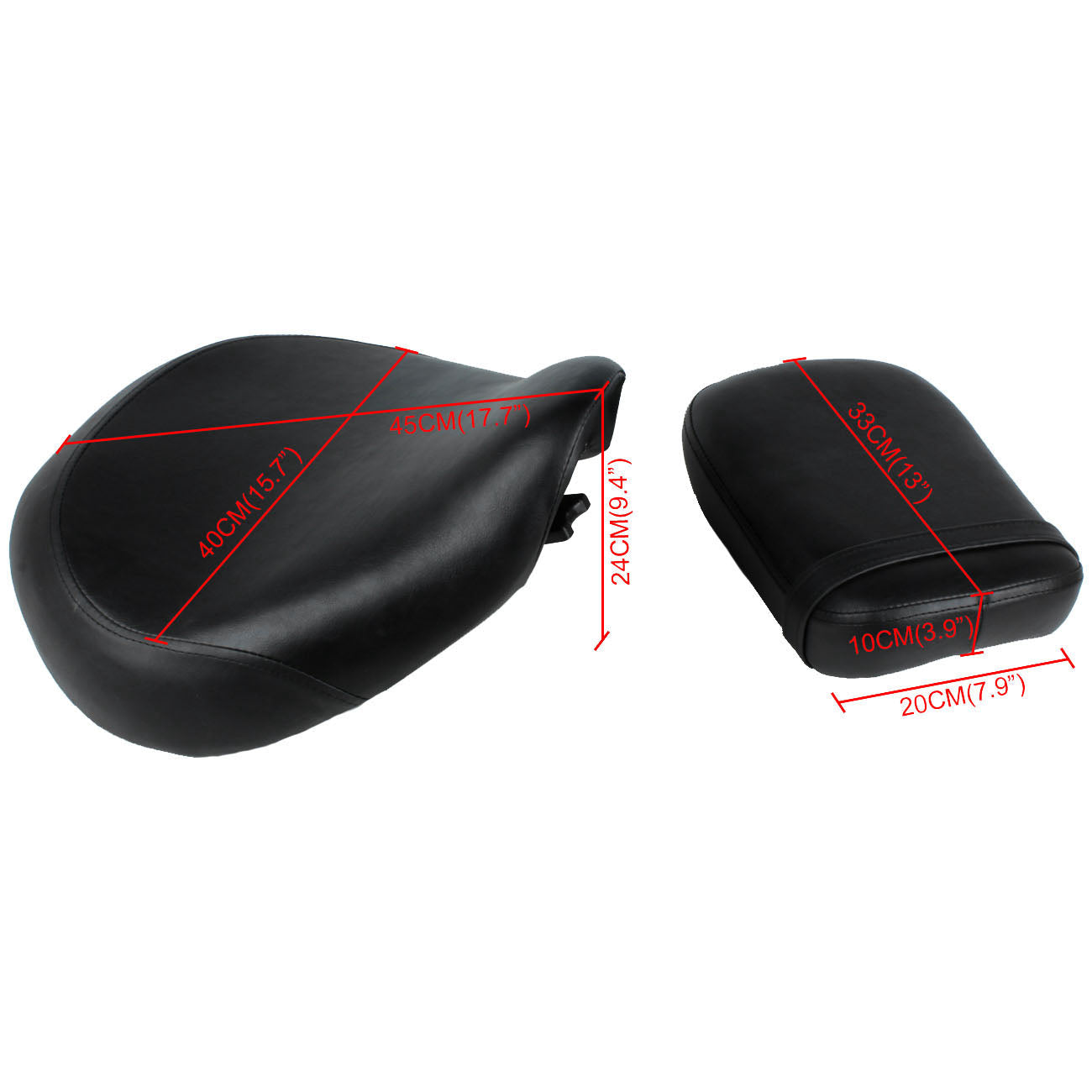 Pour Honda Shadow Spirit VT750 ACE VT750C VT750CD avant arrière coussin siège générique