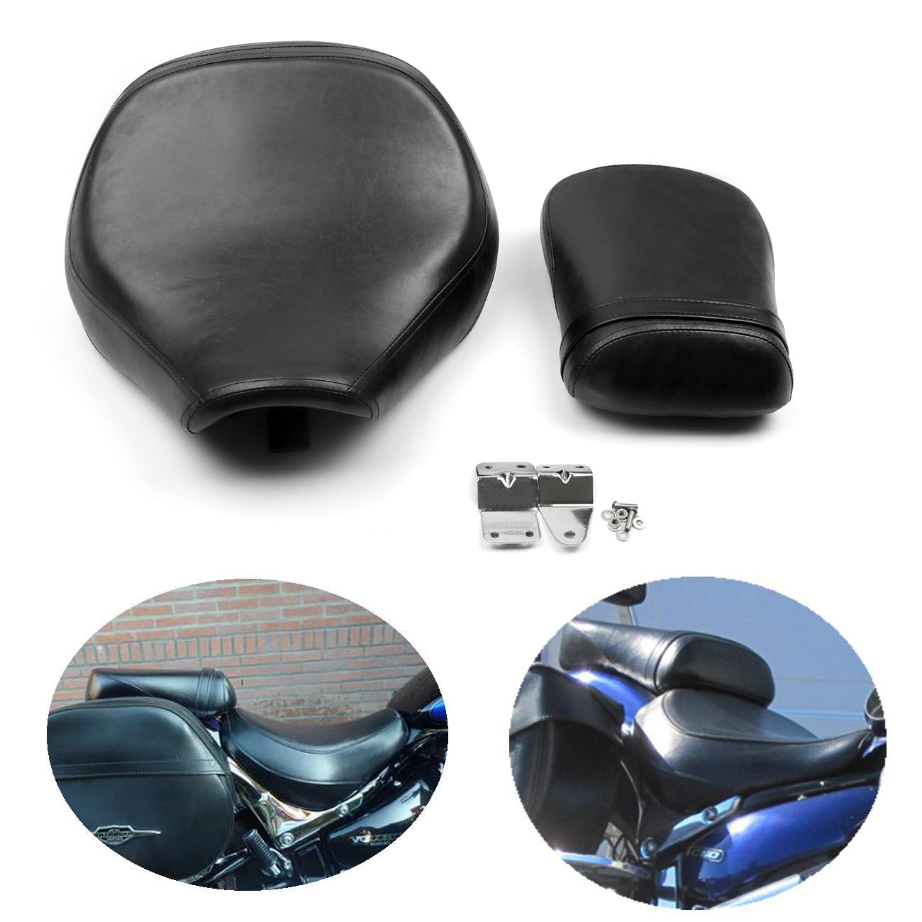 Pour Honda Shadow Spirit VT750 ACE VT750C VT750CD avant arrière coussin siège générique