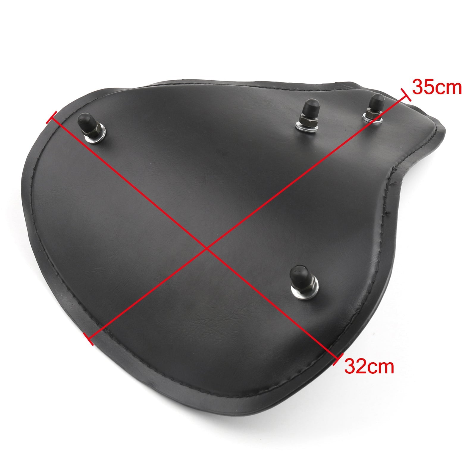 Selle solo en cuir pour Harley Chopper Bobber Custom Cruiser Cafe Racer Generic