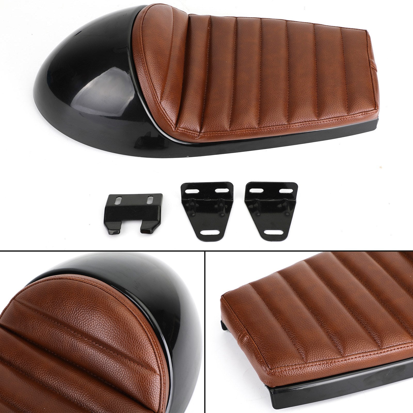 Universal Cafe Racer Retro Vintage Cushion Scrambler Selle Generic Banc