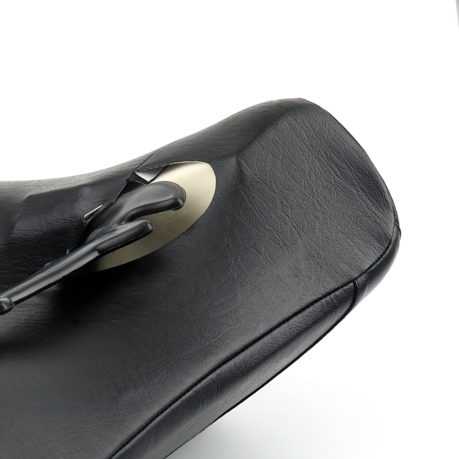 Pouf de siège arrière passager en cuir pour Davidsion FLSTF Fat Boy Noir Generic