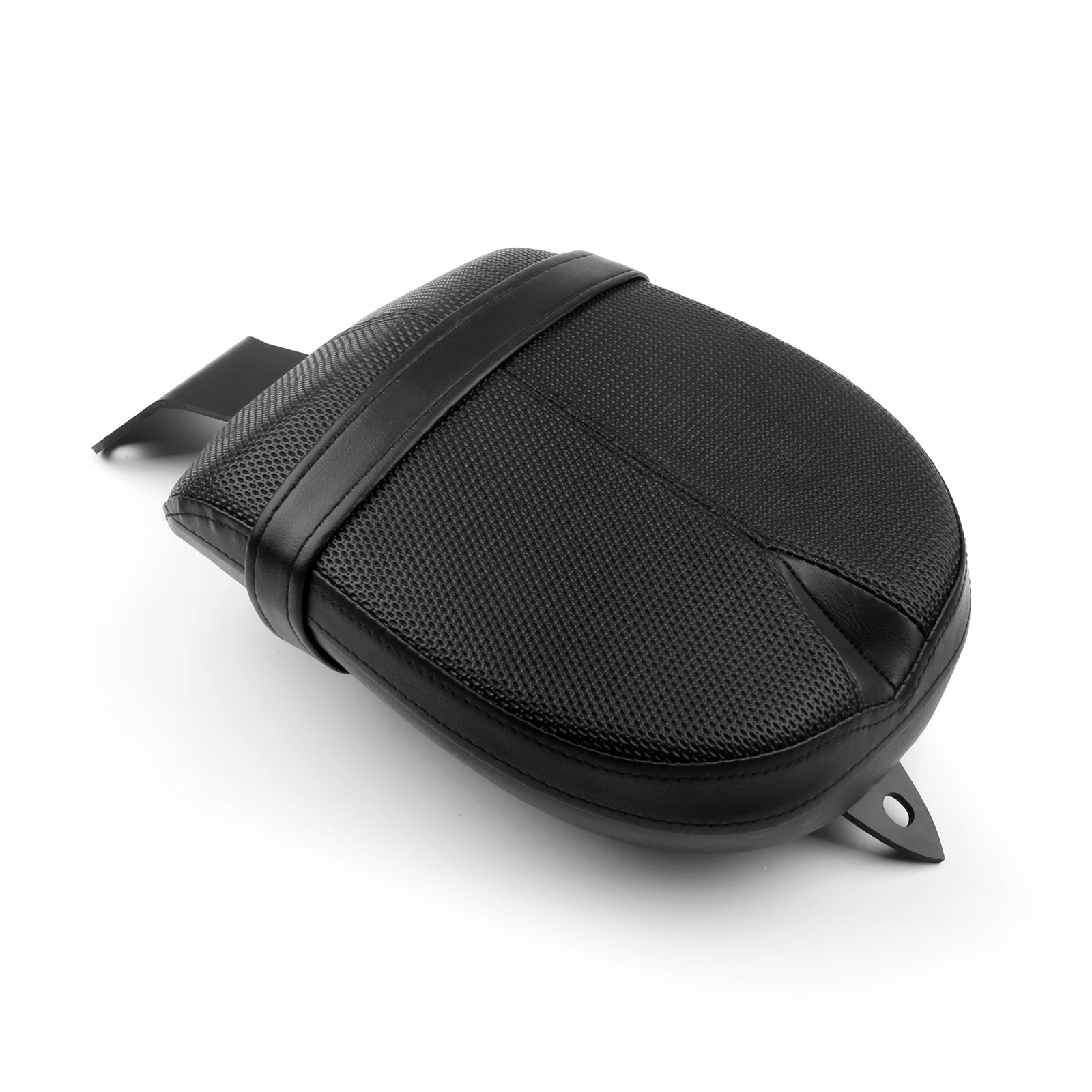 Asiento con cojín trasero de cuero negro para modelos genéricos Victory Octane 2017