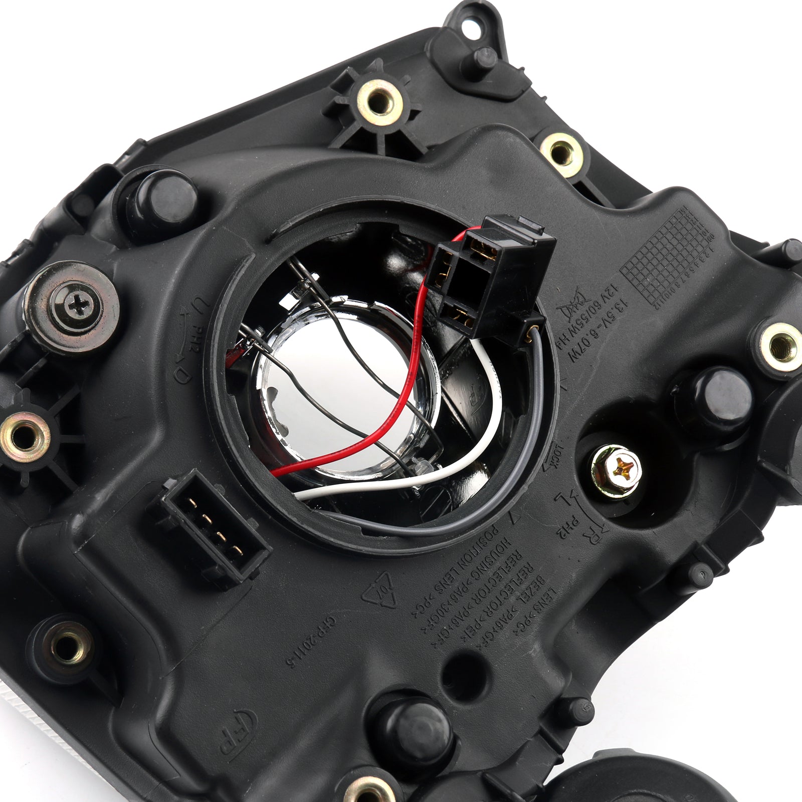 Svetilnik žarometa za Ducati 848 Streetfighter 2009-2013 Generic Black