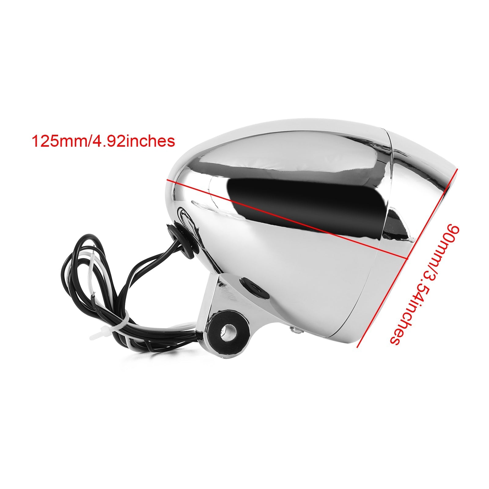 LED motocikel Angel Eye Cob Light Lighting Flig za Harley Dyna Glide Generic