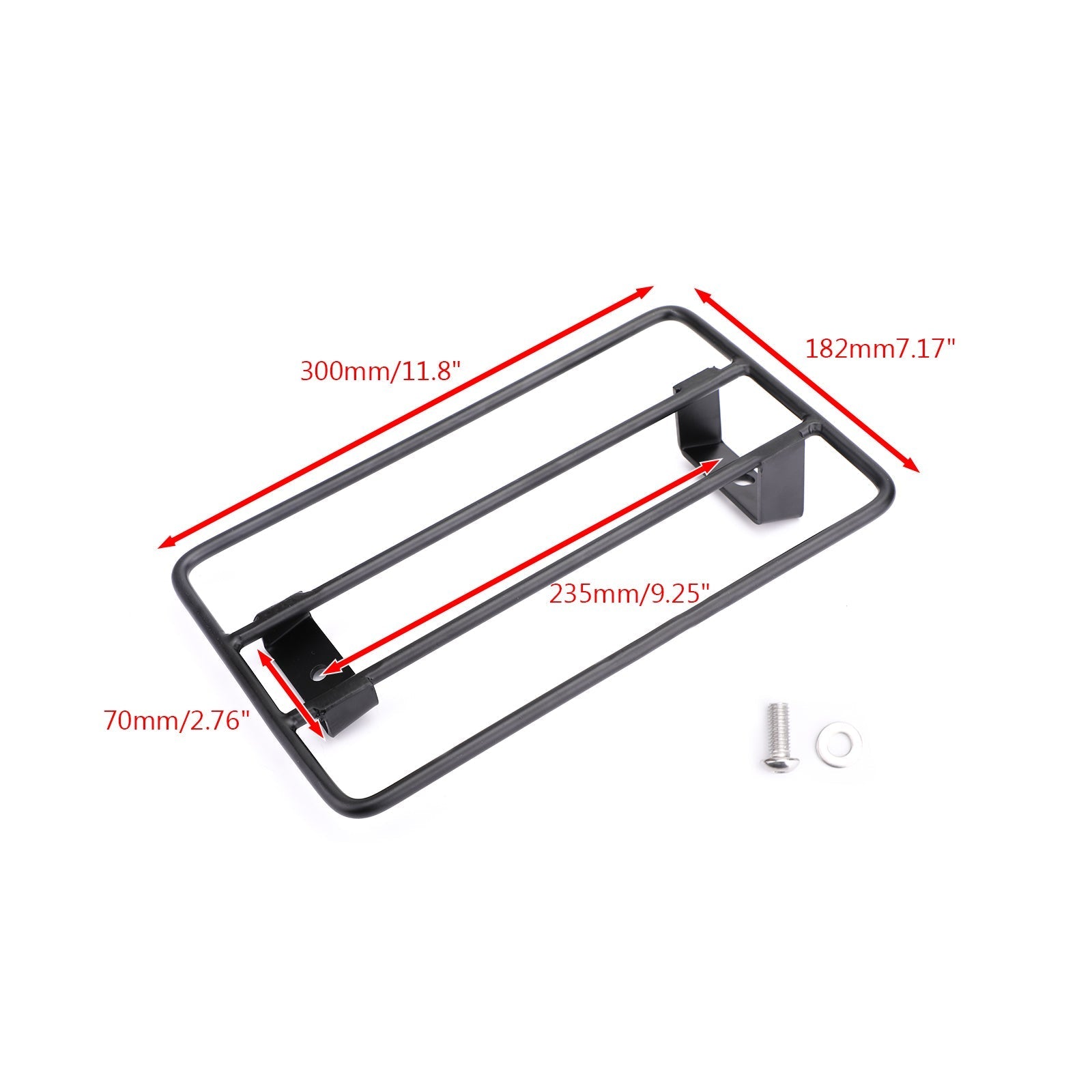 2017-2019 Honda Rebel 250 300 500 Solo Seat takalokasuoja tavarateline