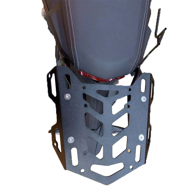 Portapacchi posteriore ripiano di carico nero per Honda CB650R CBR650R 2019 2020 generico