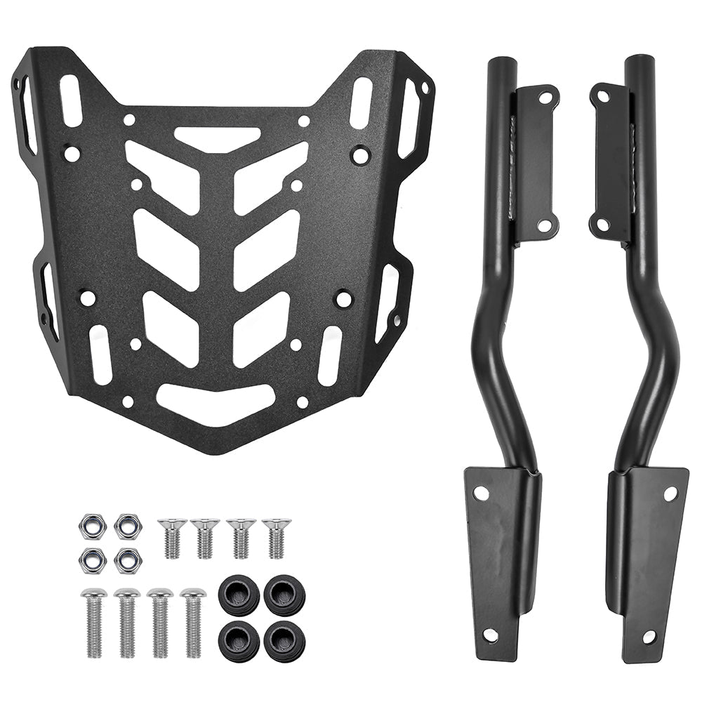 Portapacchi posteriore ripiano di carico nero per Honda CB650R CBR650R 2019 2020 generico