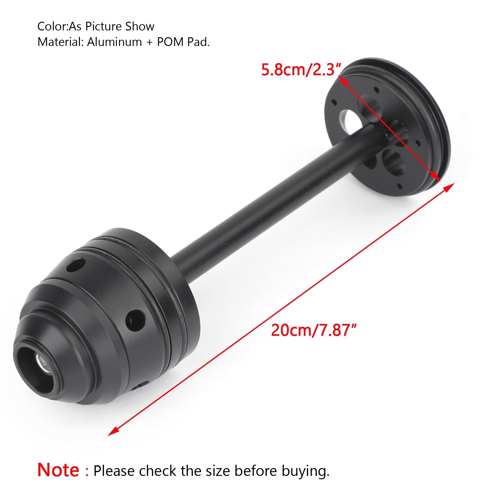 Takapyörän haarukka-akselin kuparisuoja BMW R1200GS LC ADV 13-2018 Generic