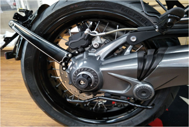 Przednia i tylna osi widelca CRAST Crast Proteur dla BMW R Nine T 2014-2016 Generic