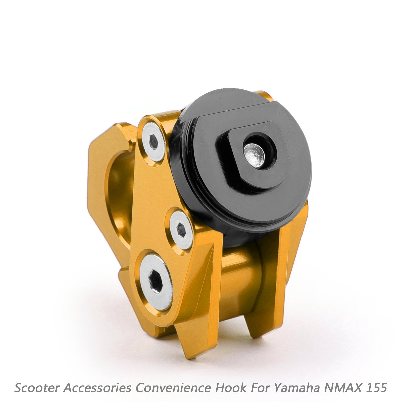 Gancio del supporto per elmetto di trasporto in lega di alluminio CNC per Yamaha Nmax 155 Generico