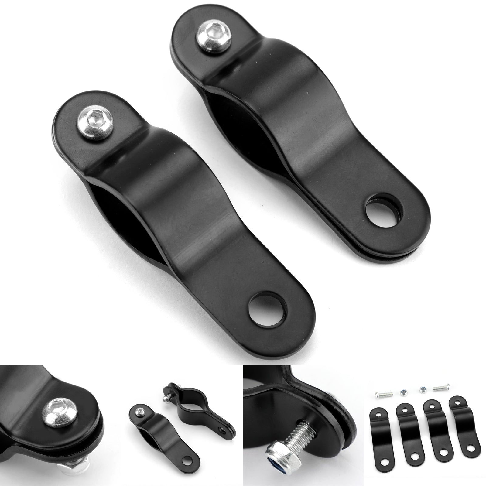 30-35 mm moto regolabile moto barra leggera morsetto morsetto di montaggio generico