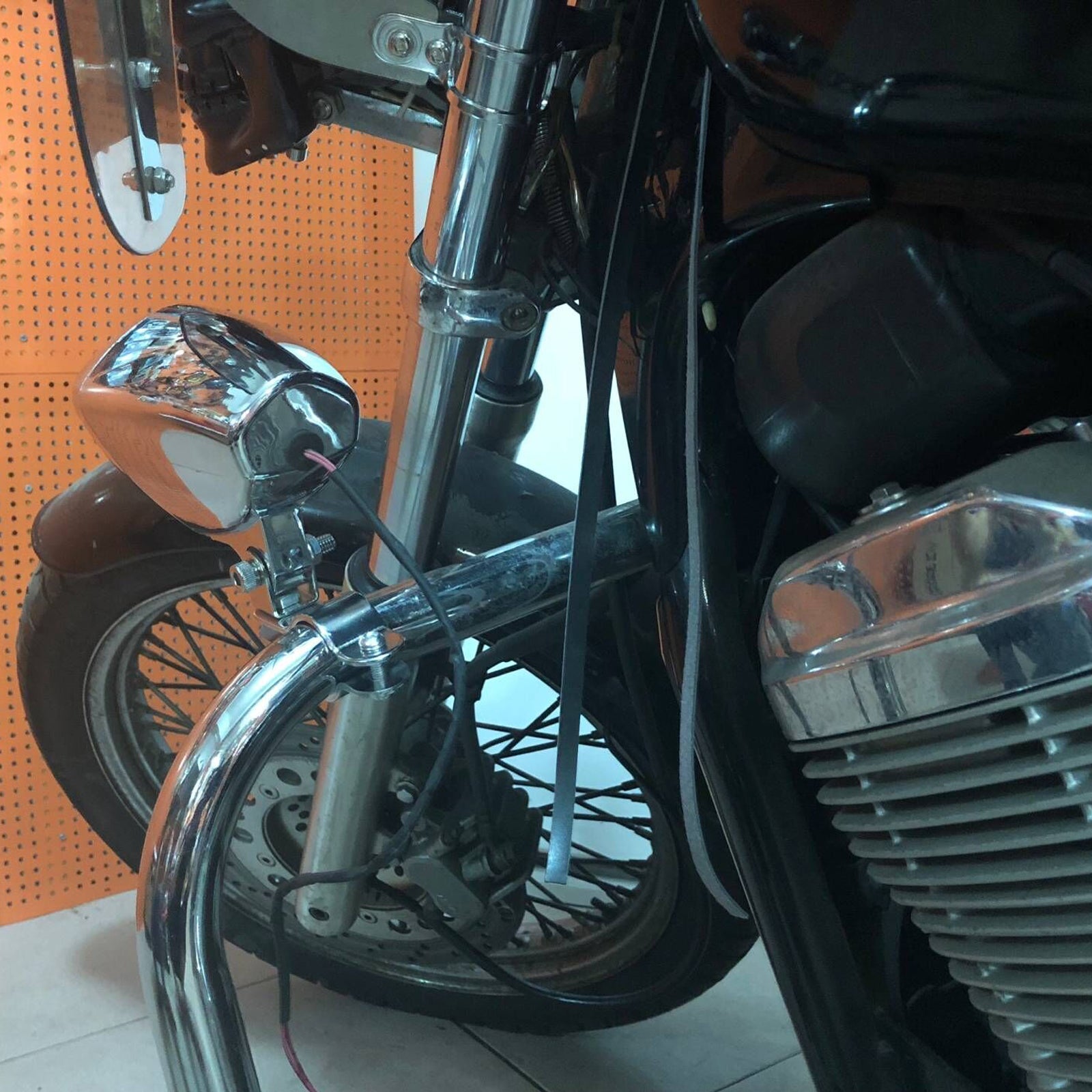 30-35 mm moto regolabile moto barra leggera morsetto morsetto di montaggio generico