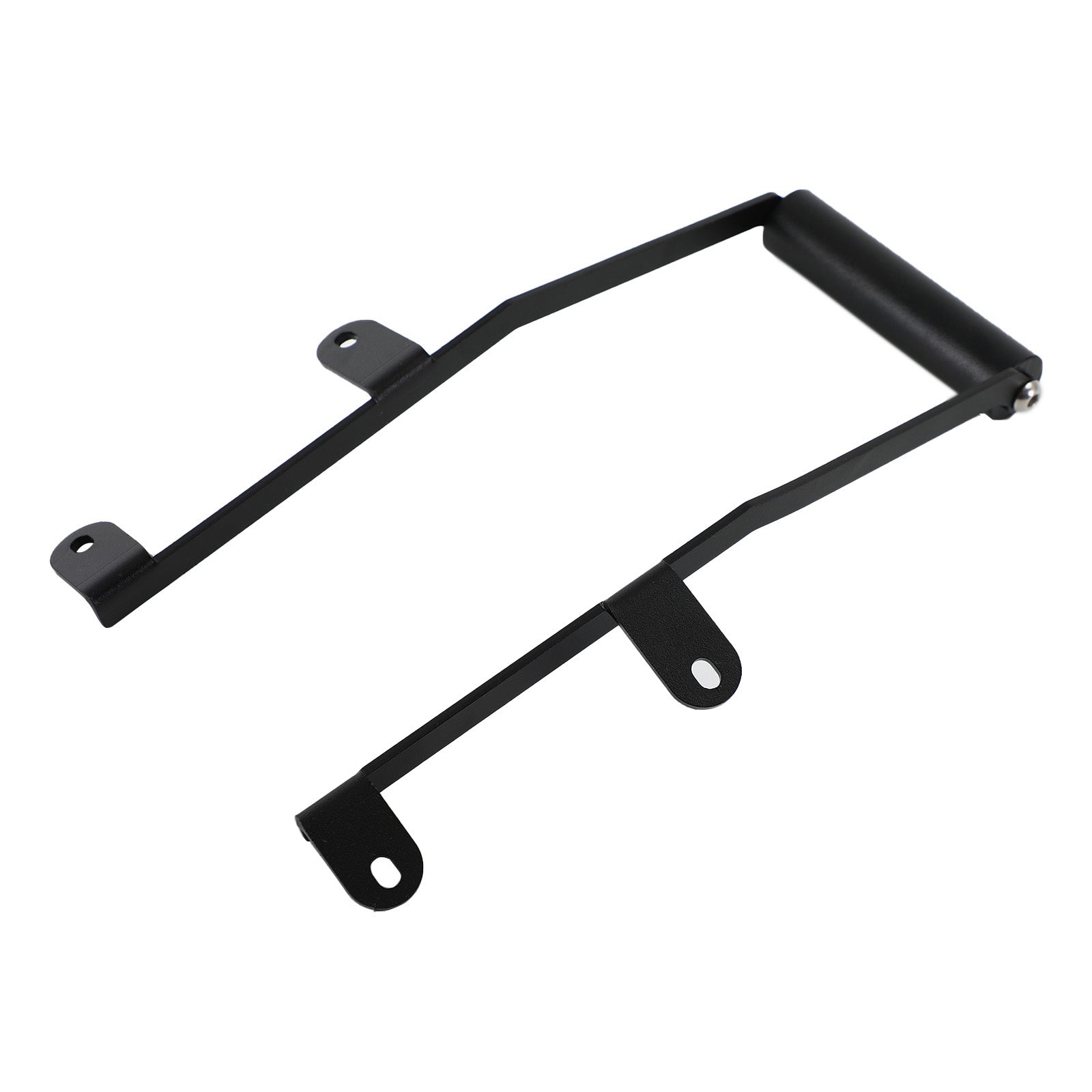 Staffa di montaggio smartphone/GPS per parabrezza nero per Honda NC750X 16-2020