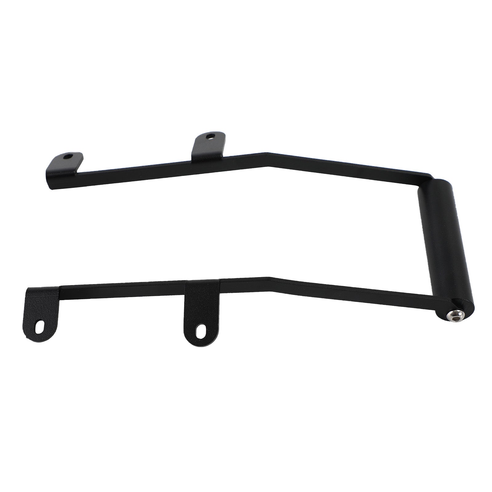 Staffa di montaggio smartphone/GPS per parabrezza nero per Honda NC750X 16-2020