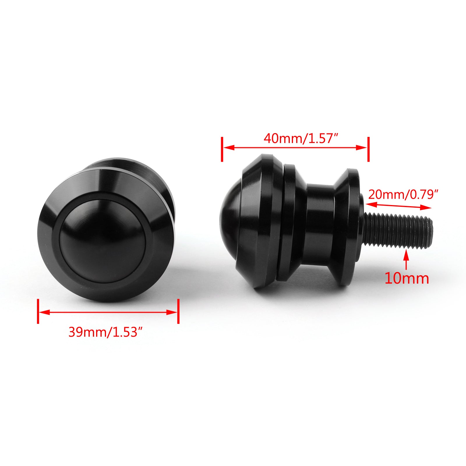 Slajdy z kęsów kęsów 10 mm dla Kawasaki Ninja 250R 1000 ZX 6R ZX10R 7 Ogólne kolory