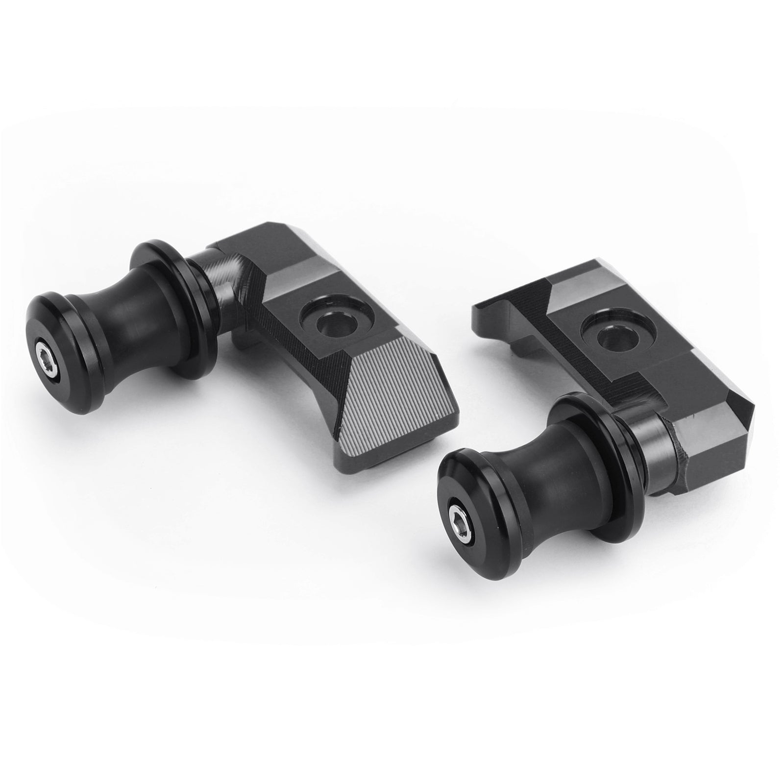 2014-2018 YAMAHA MT-07 FZ-07 Bloc de réglage de chaîne CNC avec curseur de bobines de bras oscillant