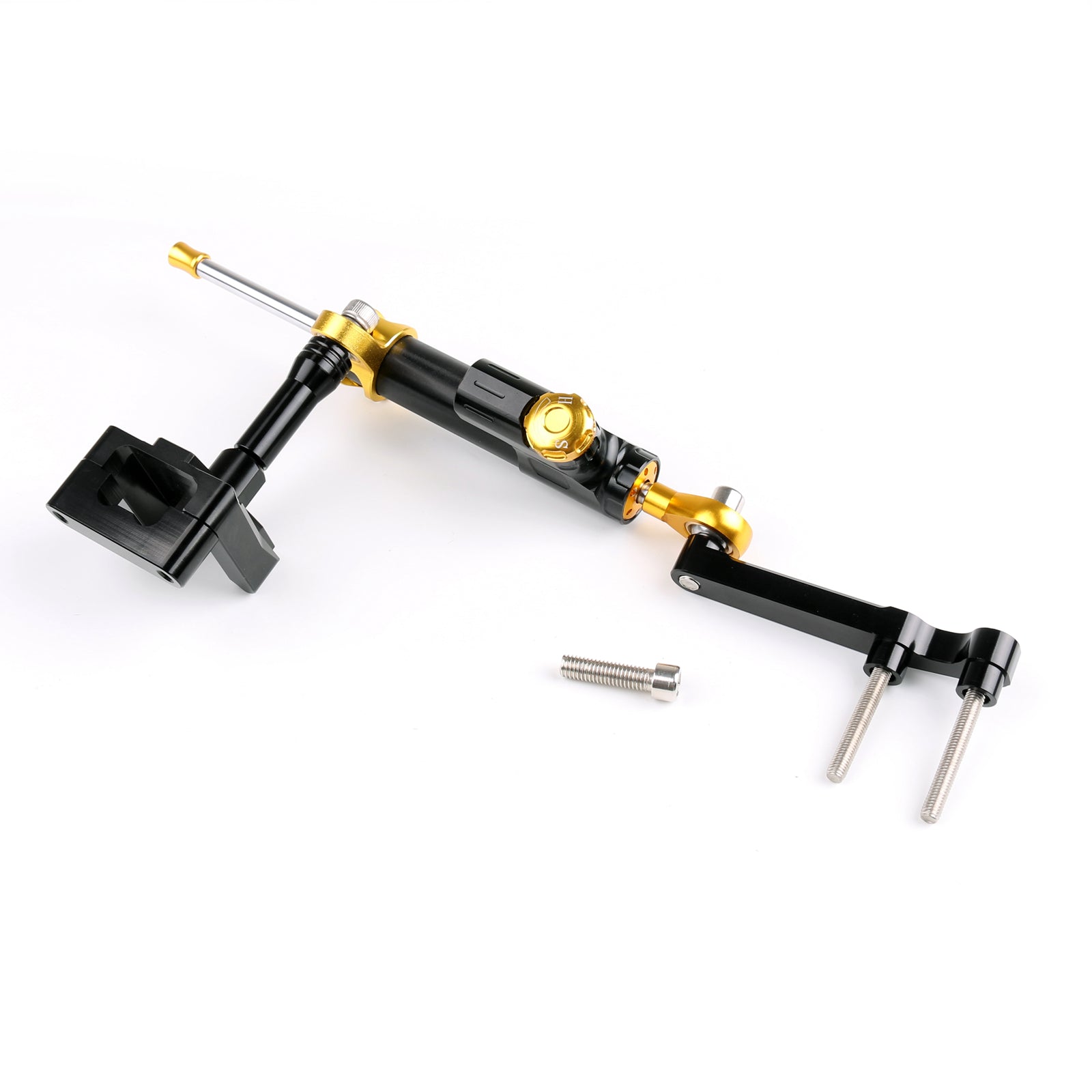 Stabilizzatore di ammortizzatore di direzione per Kawasaki Ninja 250 EX250 2008-2012 Generico