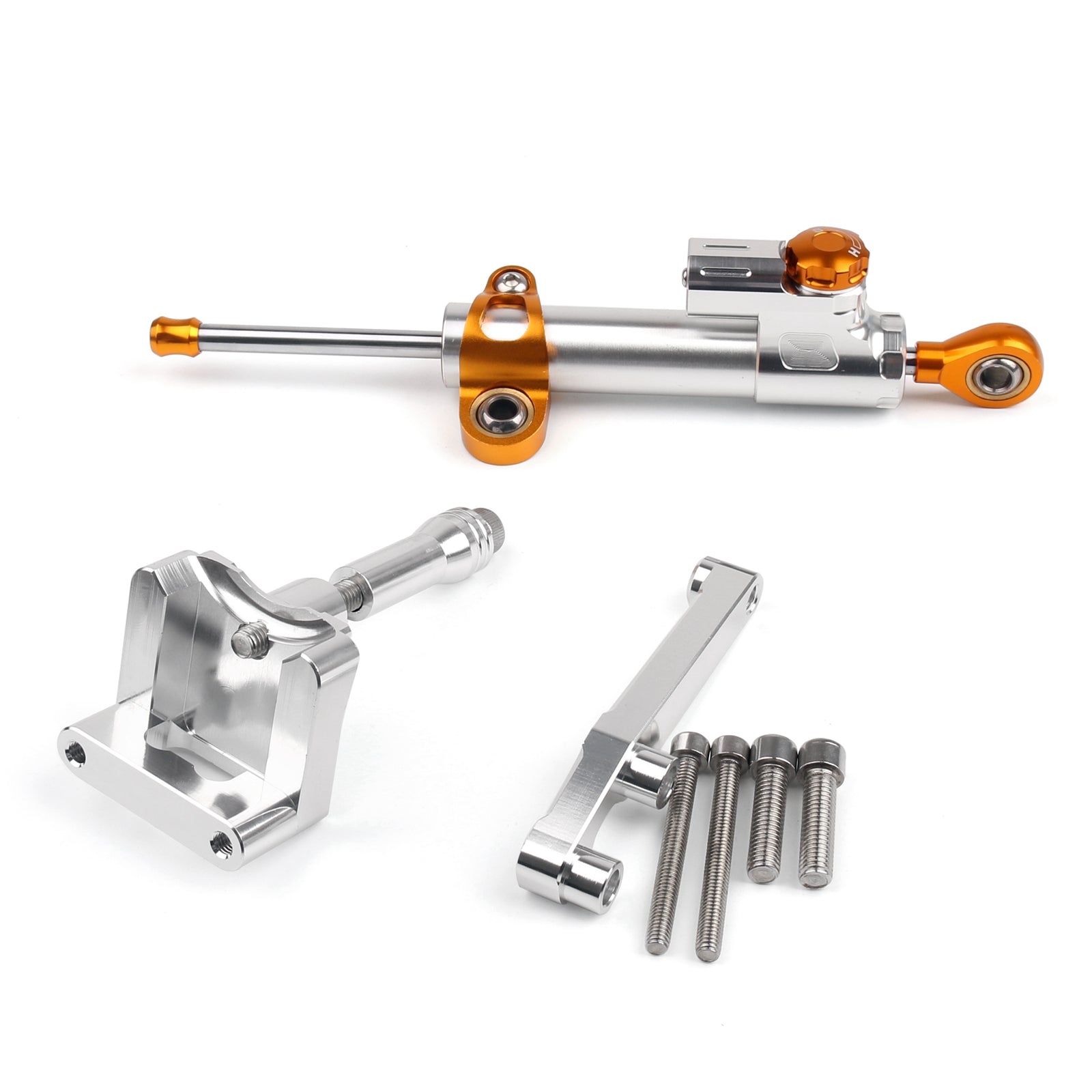 Stabilizzatore di ammortizzatore di direzione per Kawasaki Ninja 250 EX250 2008-2012 Generico
