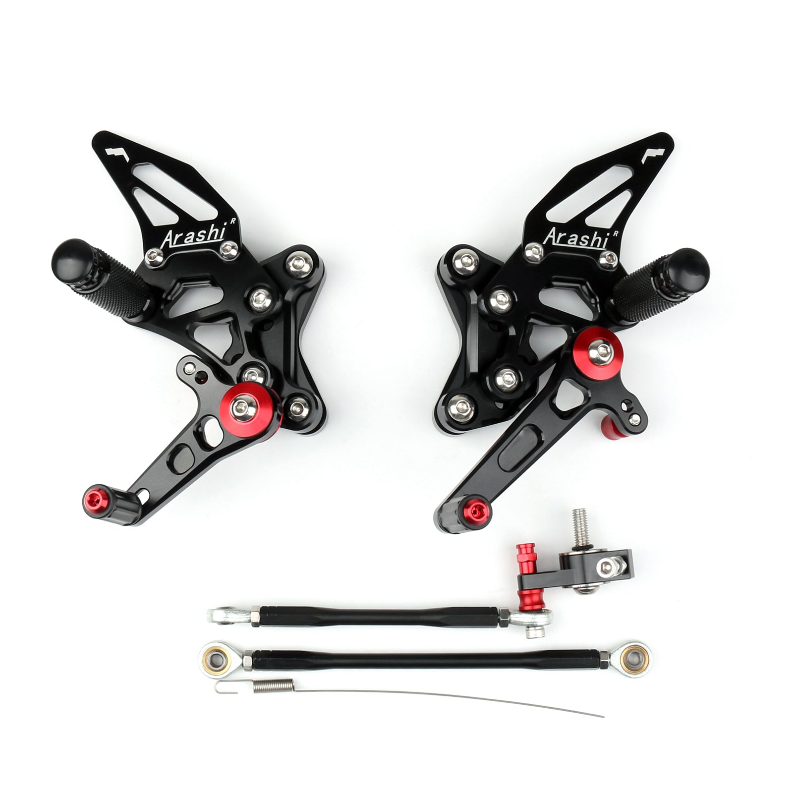 Ducati 848 1098 1098s 1098R 1198 Coldules -kokoelmat Säädettävät jalkatuet