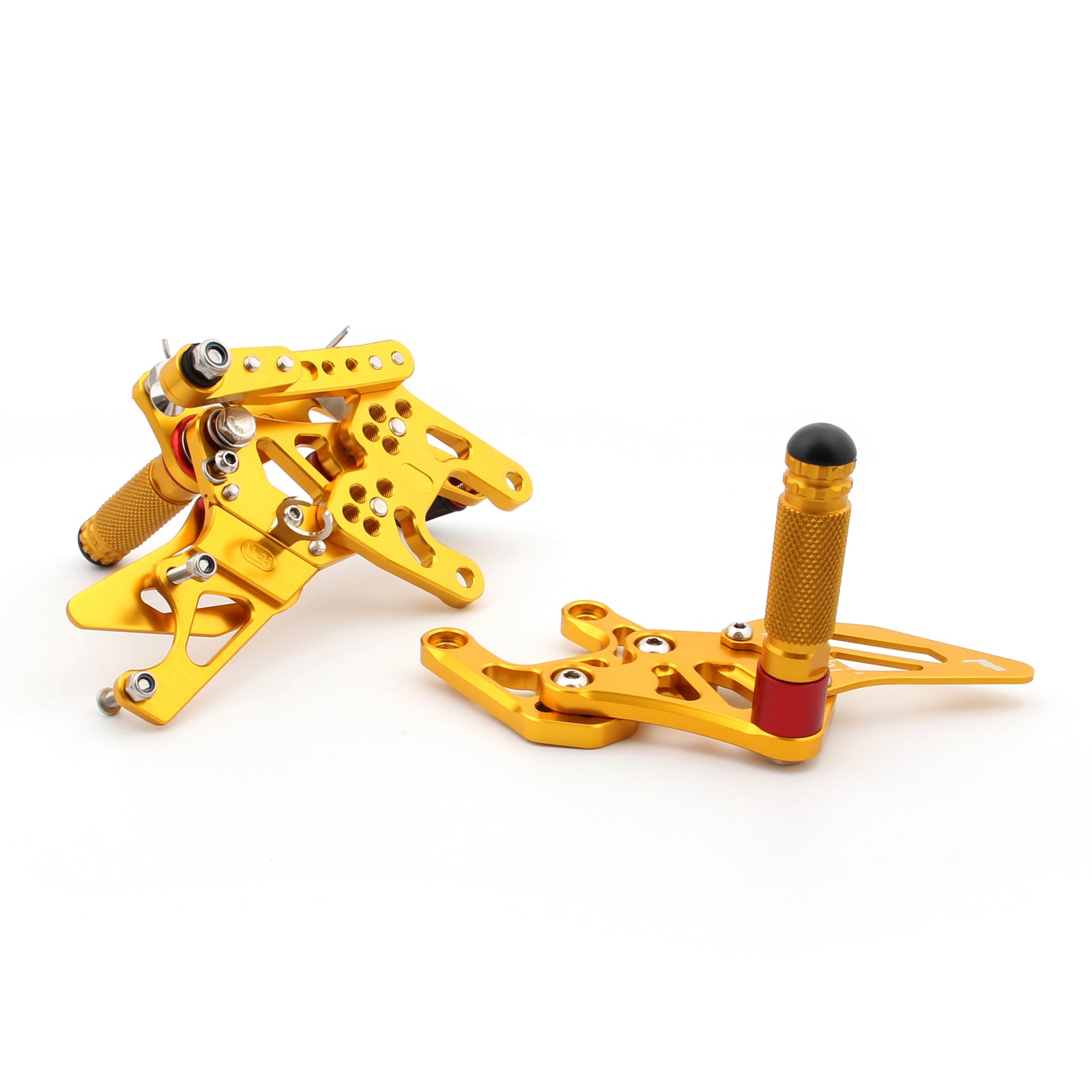 Paketi daljinski ozadje Prilagodljivi nasloni zadnje noge za Honda CBR1000RR CBR 1000 RR 2008-2009 Generic