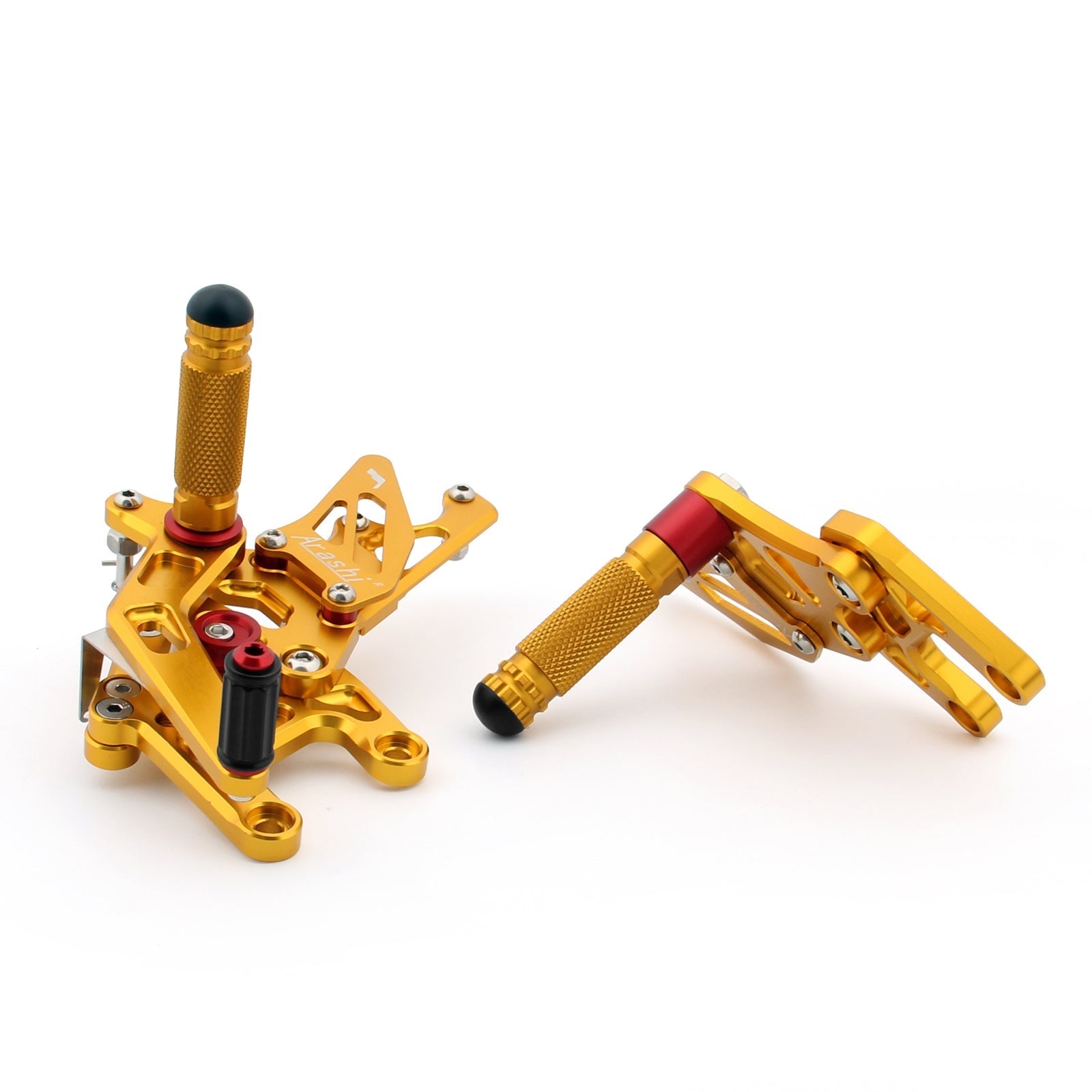 Paketi daljinski ozadje Prilagodljivi nasloni zadnje noge za Honda CBR1000RR CBR 1000 RR 2008-2009 Generic