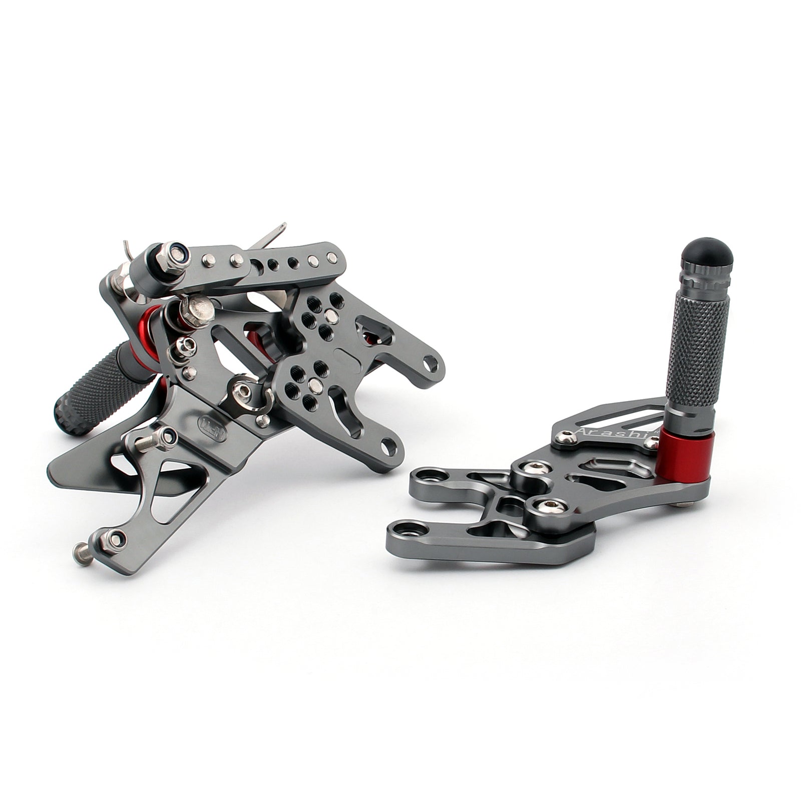 Paketi daljinski ozadje Prilagodljivi nasloni zadnje noge za Honda CBR1000RR CBR 1000 RR 2008-2009 Generic