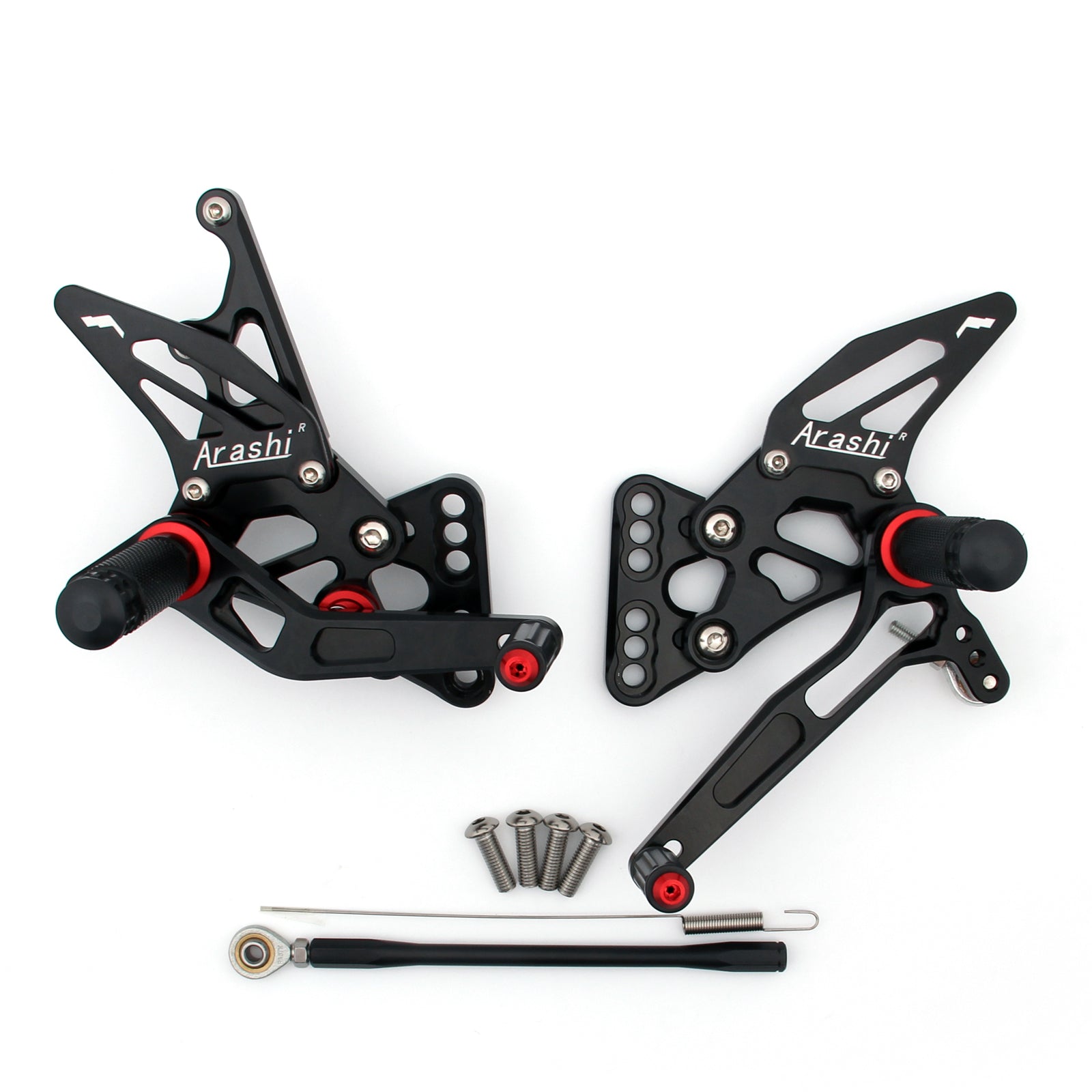 Commandes reculées Repose-pieds arrière réglables pour Suzuki GSXR1000 GSXR 1000 2005-2006 générique