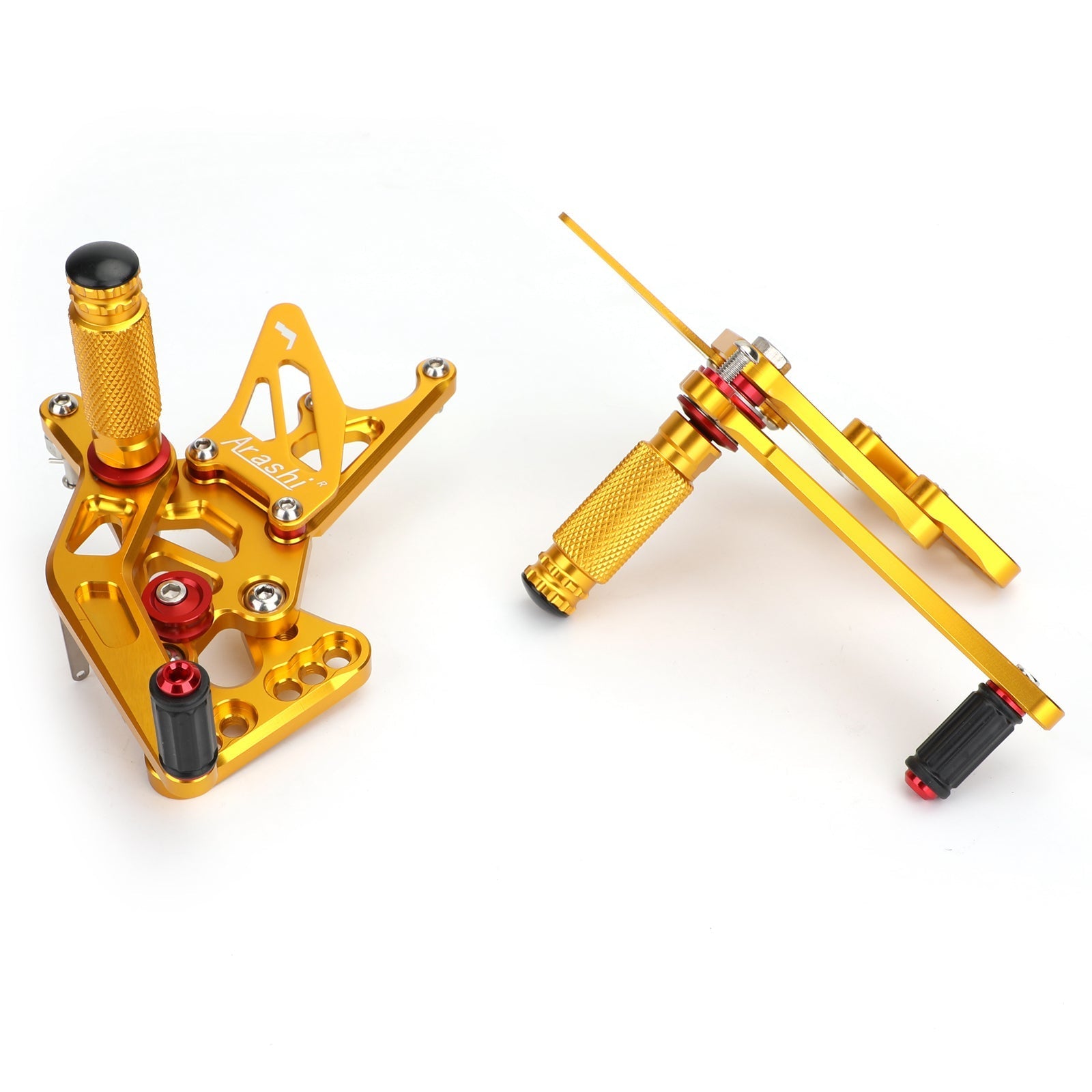 Commandes reculées Repose-pieds arrière réglables pour Suzuki GSXR1000 GSXR 1000 2005-2006 générique