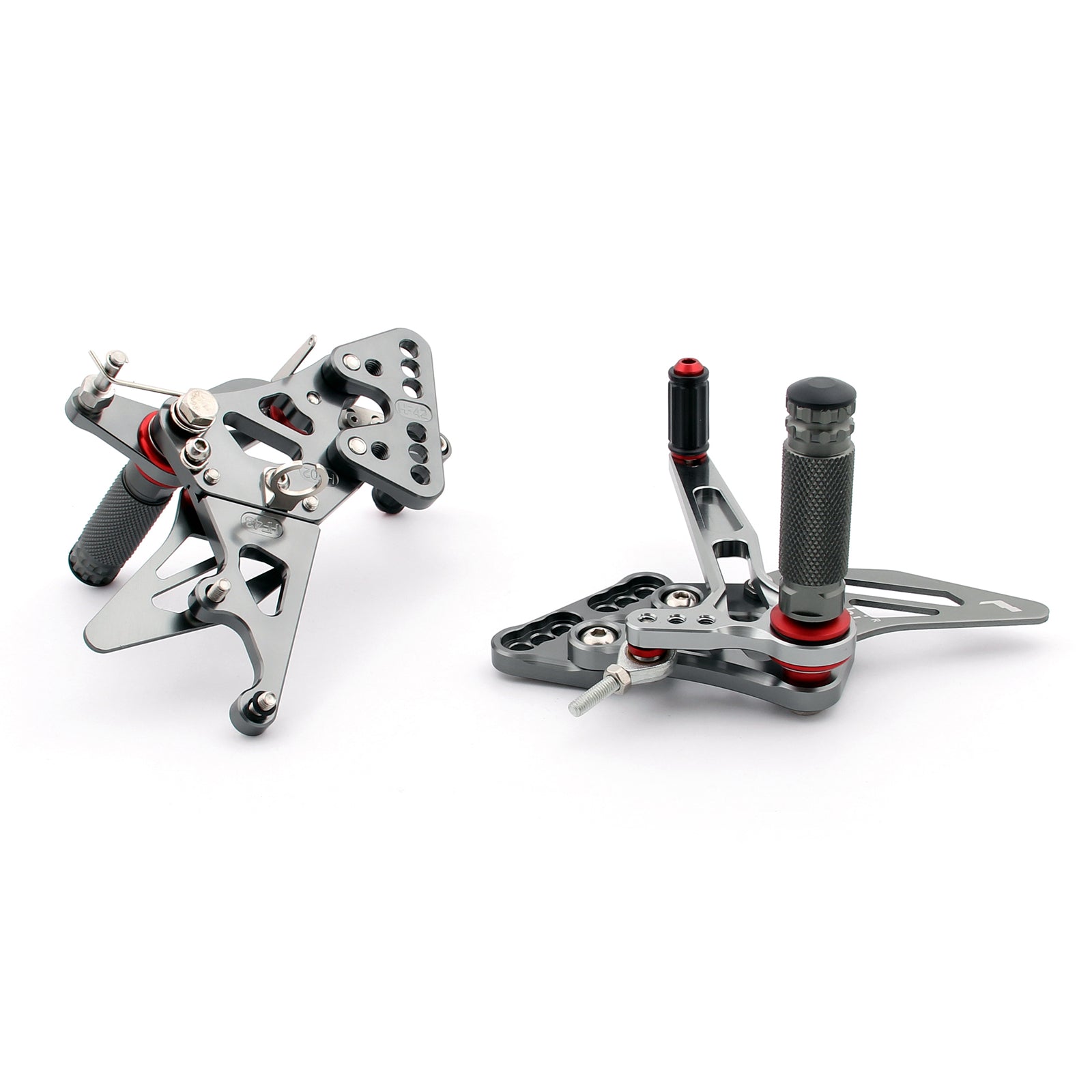 Commandes reculées Repose-pieds arrière réglables pour Suzuki GSXR1000 GSXR 1000 2005-2006 générique