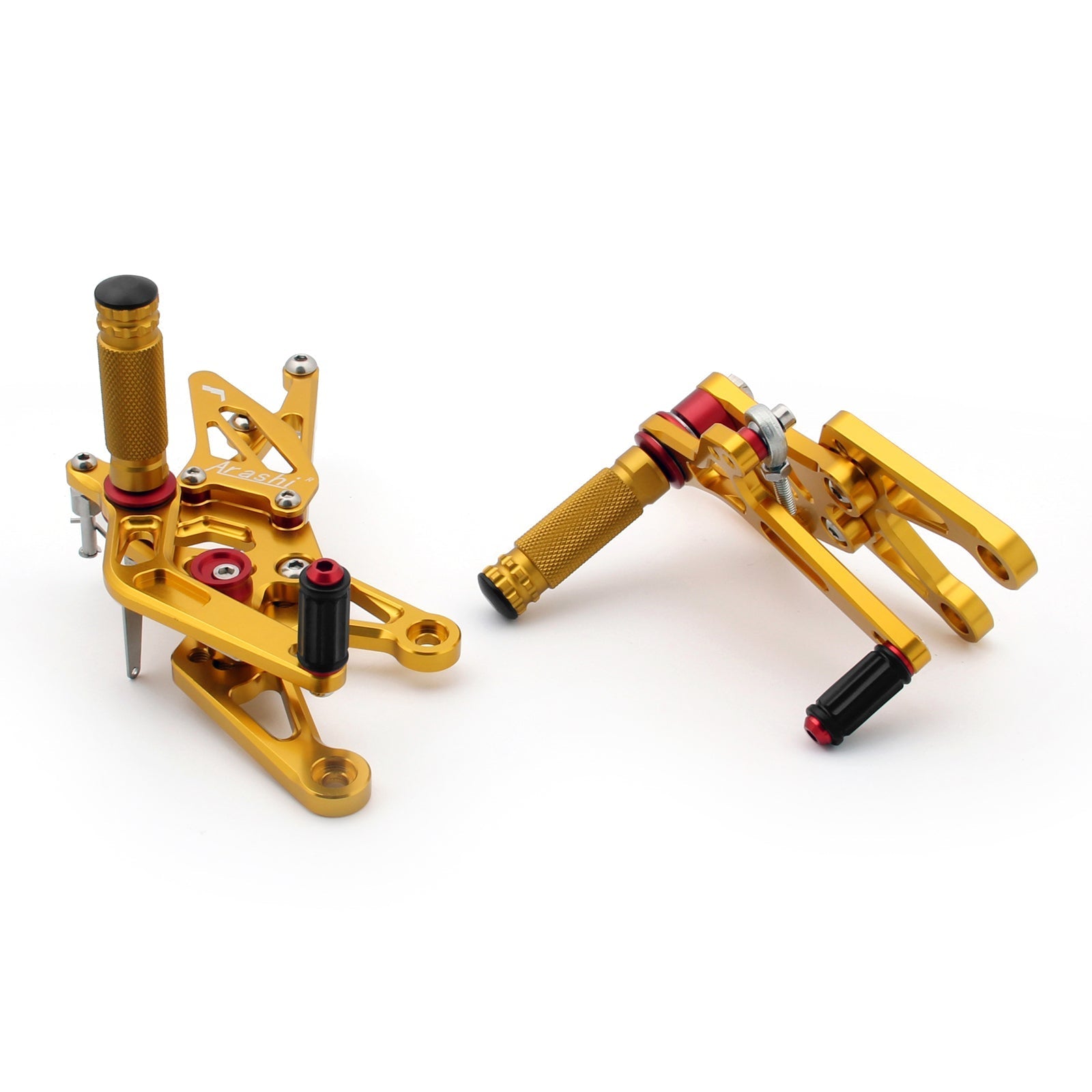 Pacchetti poggiapiedi posteriori regolabili remoti per Yamaha YZF 1000 R1 2007-2008 generico