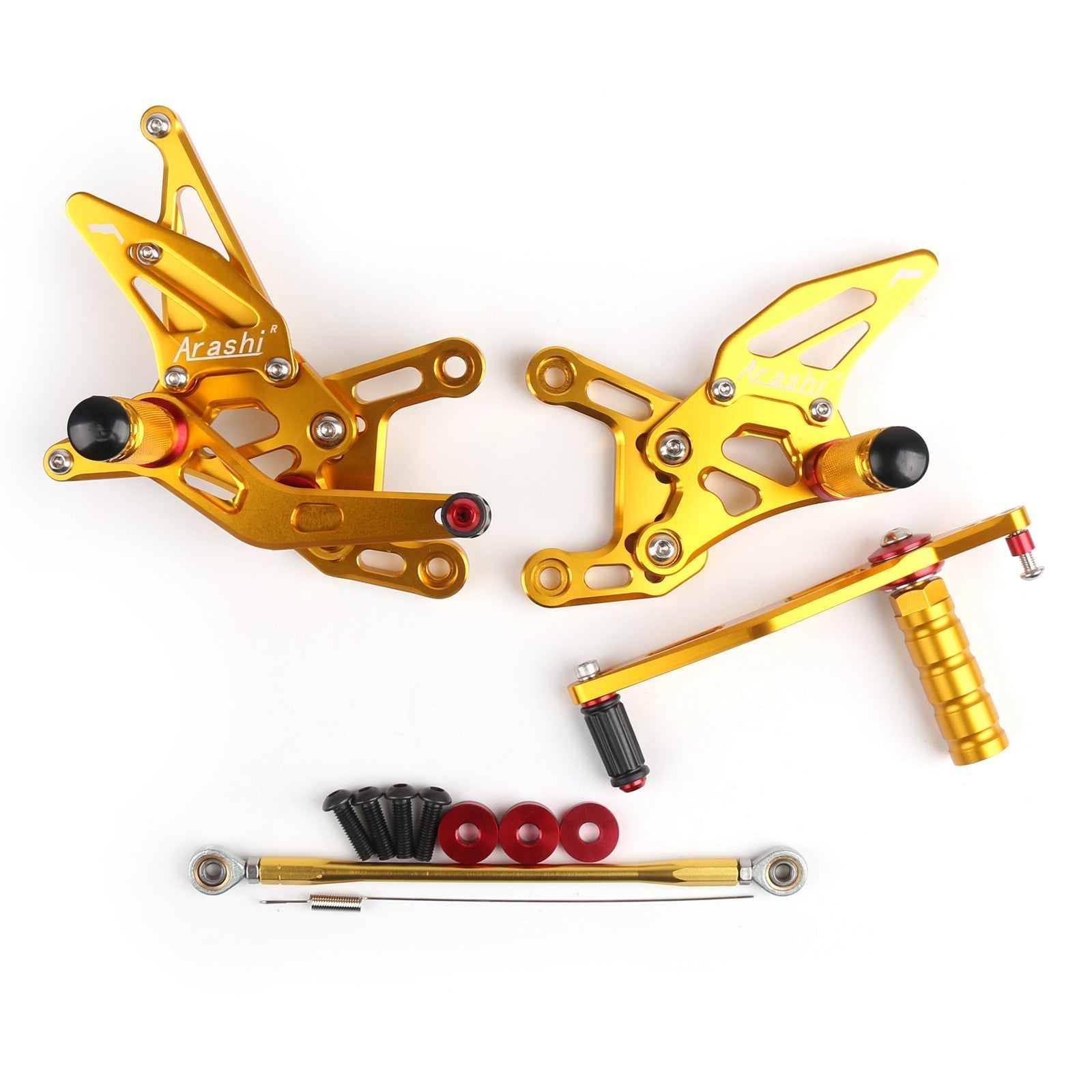 Irrotettavat säätimet säädettävät takajalat Yamaha YZF 1000 R1 2009-2011 Genericille