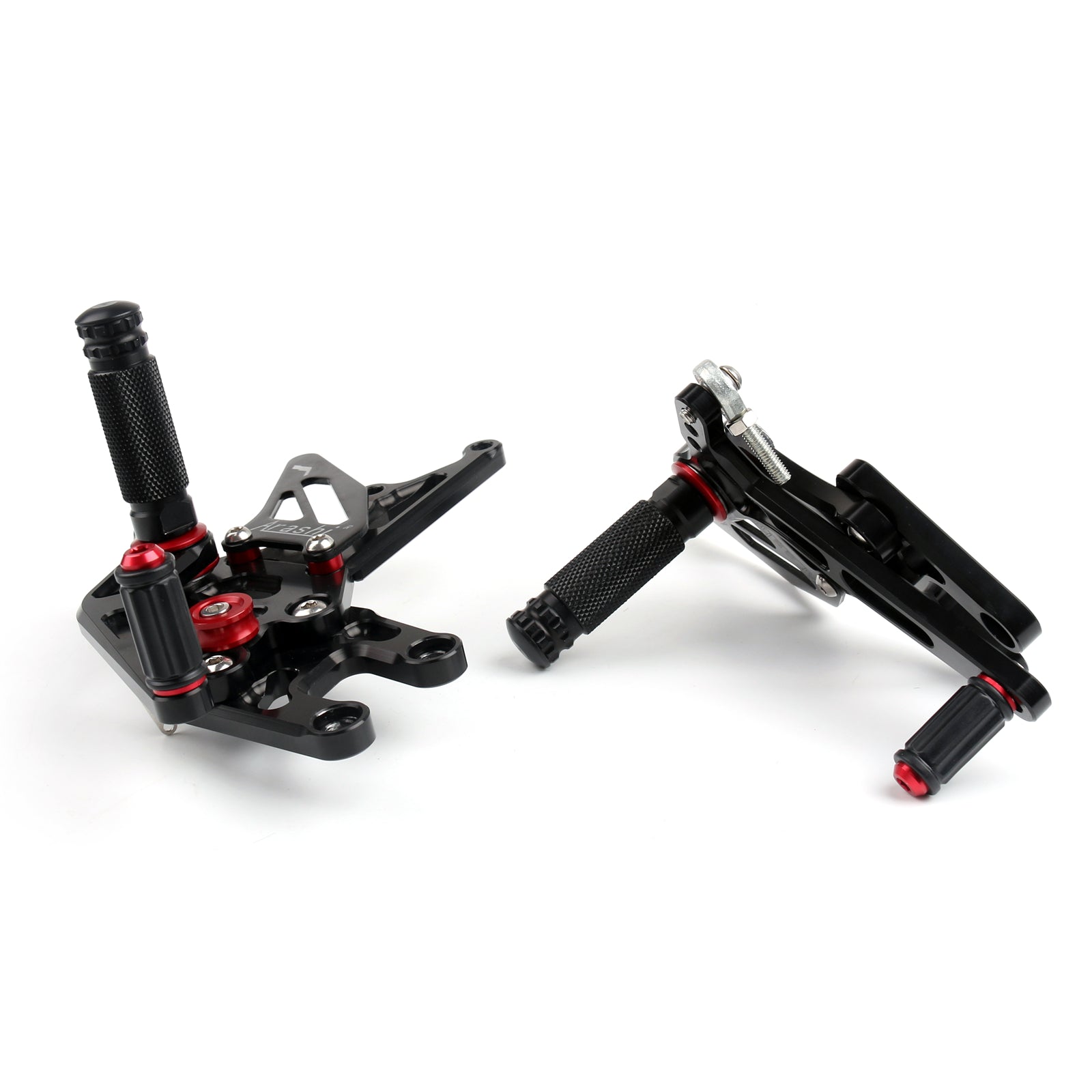 Commandes reculées Repose-pieds arrière réglables pour Kawasaki ZX10R ZX 10R 2004-2005 Générique