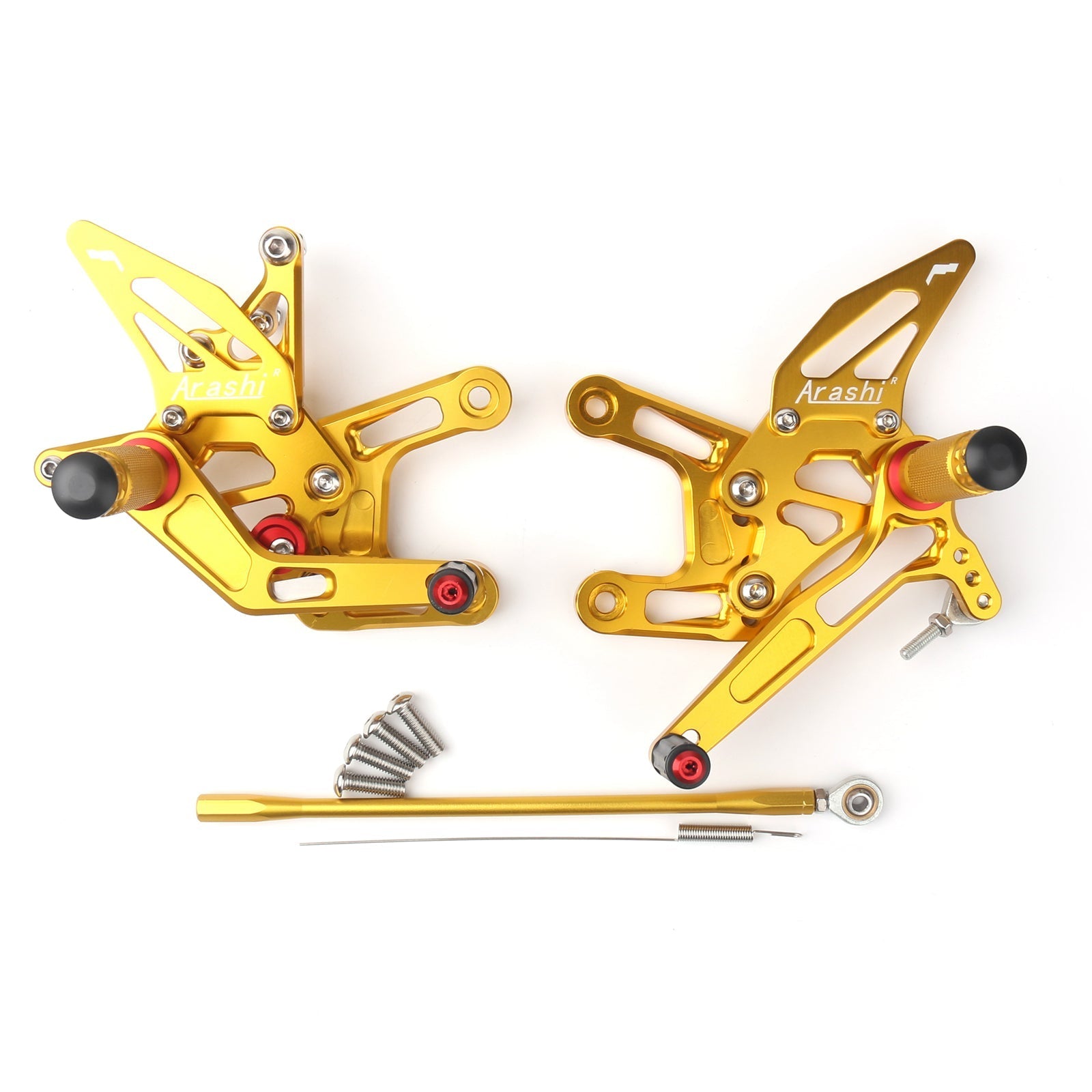 Commandes reculées Repose-pieds arrière réglables pour Kawasaki ZX10R ZX 10R 2011-2015 Générique