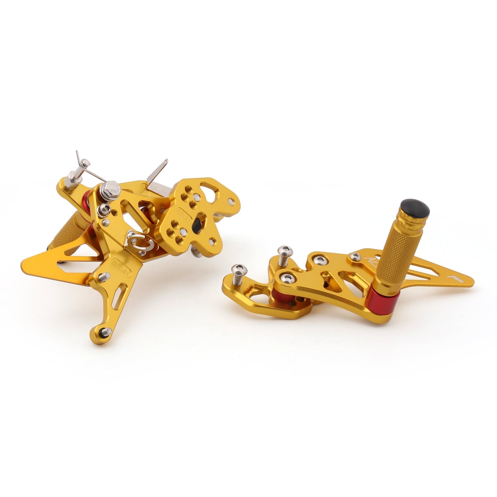 Repose-pieds de course ensembles reculés ensemble arrière repose-pieds pour Suzuki GSXR 600/750 2011-2019 générique