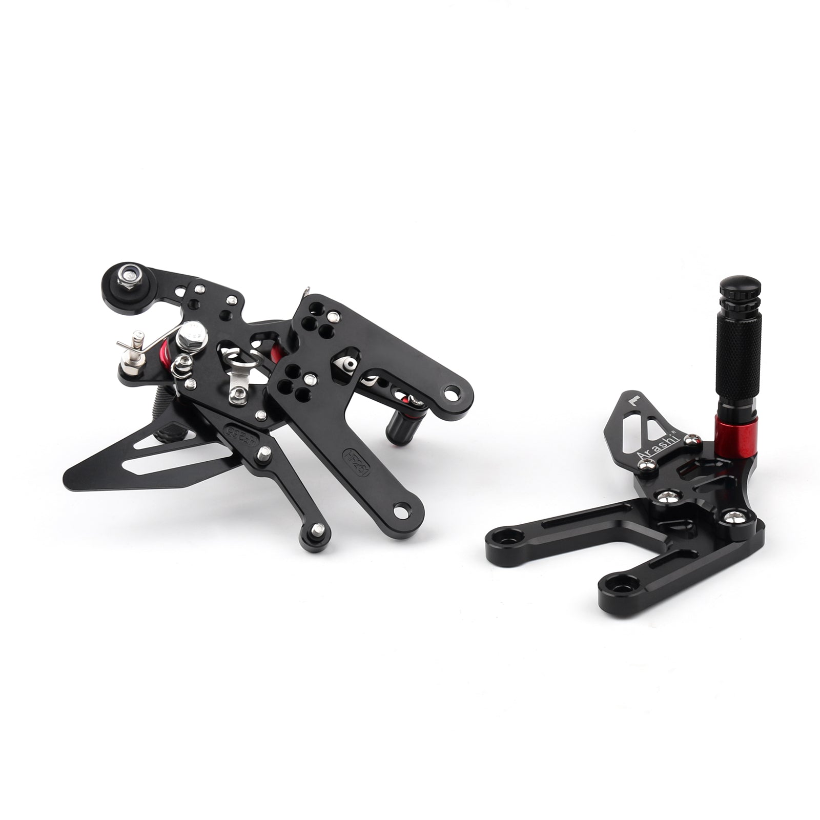 Poggiapiedi regolabili per il telecomando della moto per Yamaha YZF R6 2020 Generico