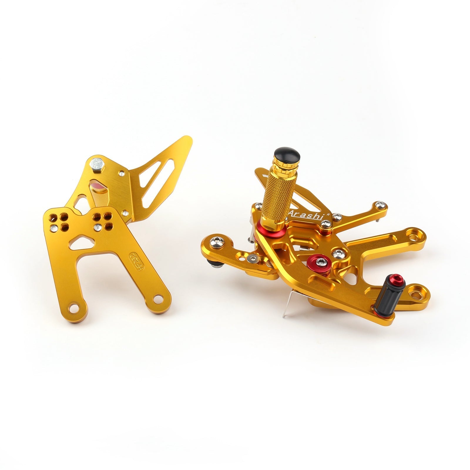 Poggiapiedi regolabili per il telecomando della moto per Yamaha YZF R6 2020 Generico