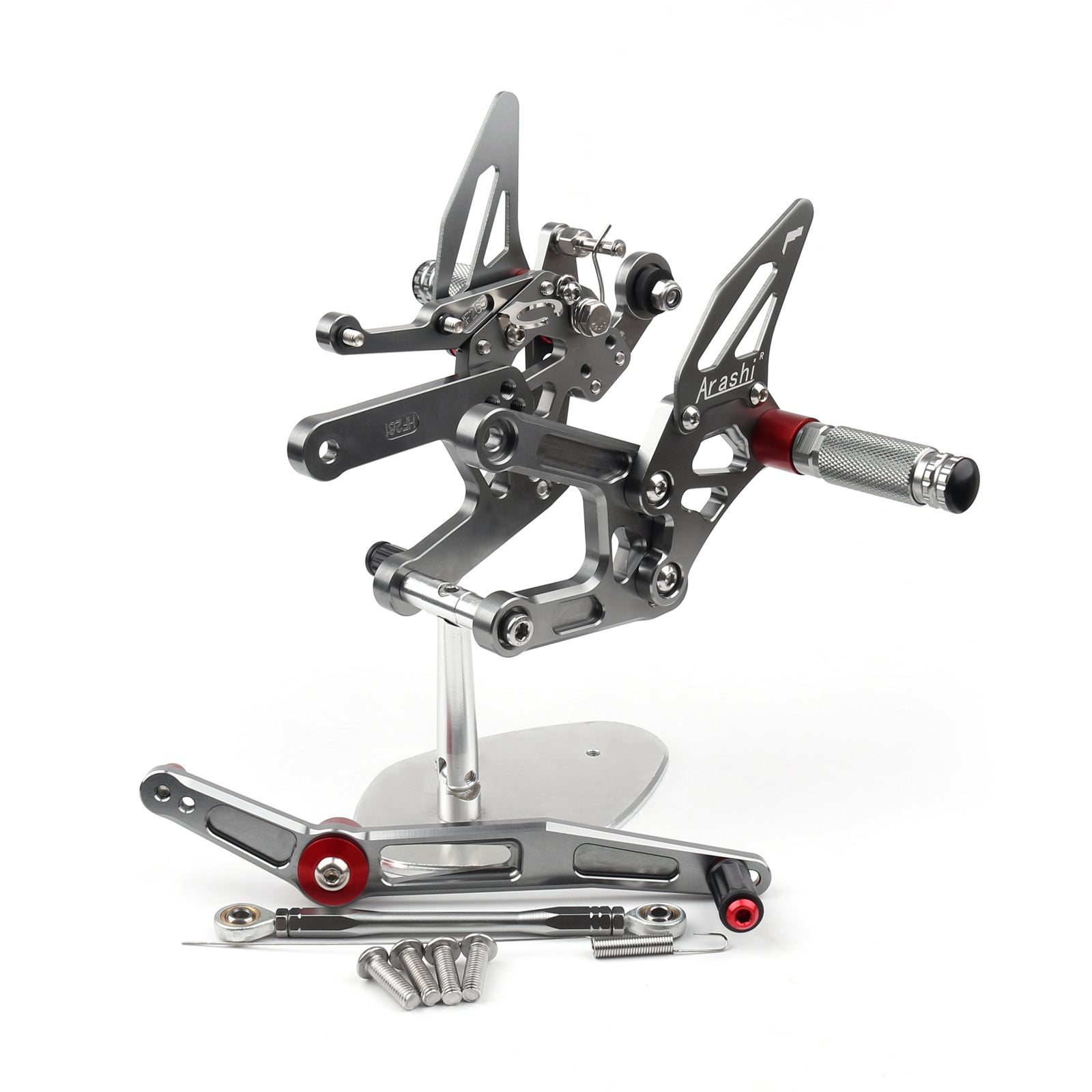 Poggiapiedi regolabili per il telecomando della moto per Yamaha YZF R6 2020 Generico