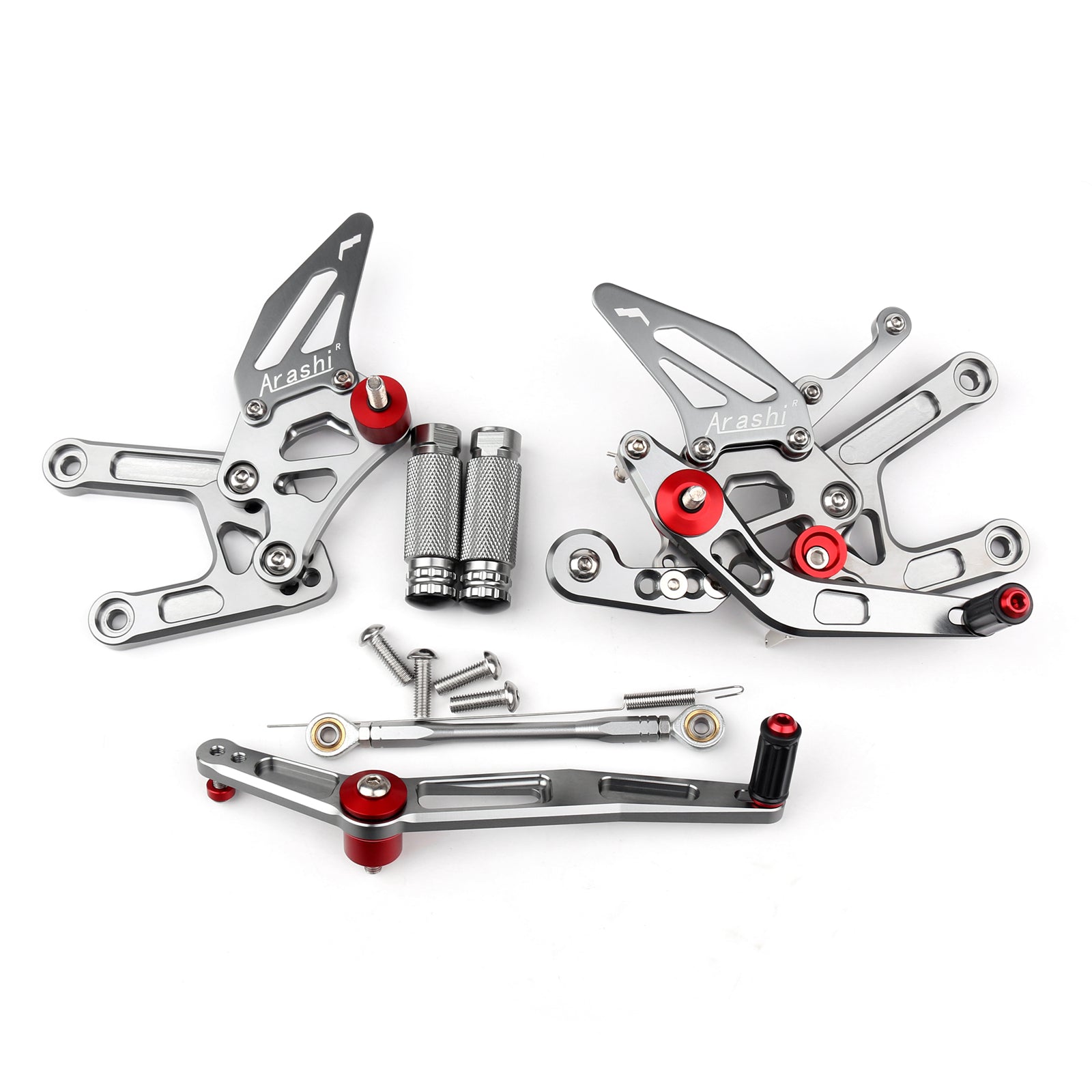 Poggiapiedi regolabili per il telecomando della moto per Yamaha YZF R6 2020 Generico