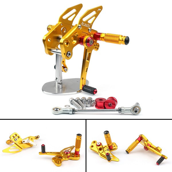 Regulowane zdalne sterowanie podnóżki CNC odpowiednie dla 2016-2019 Kawasaki Z125 Ogólne